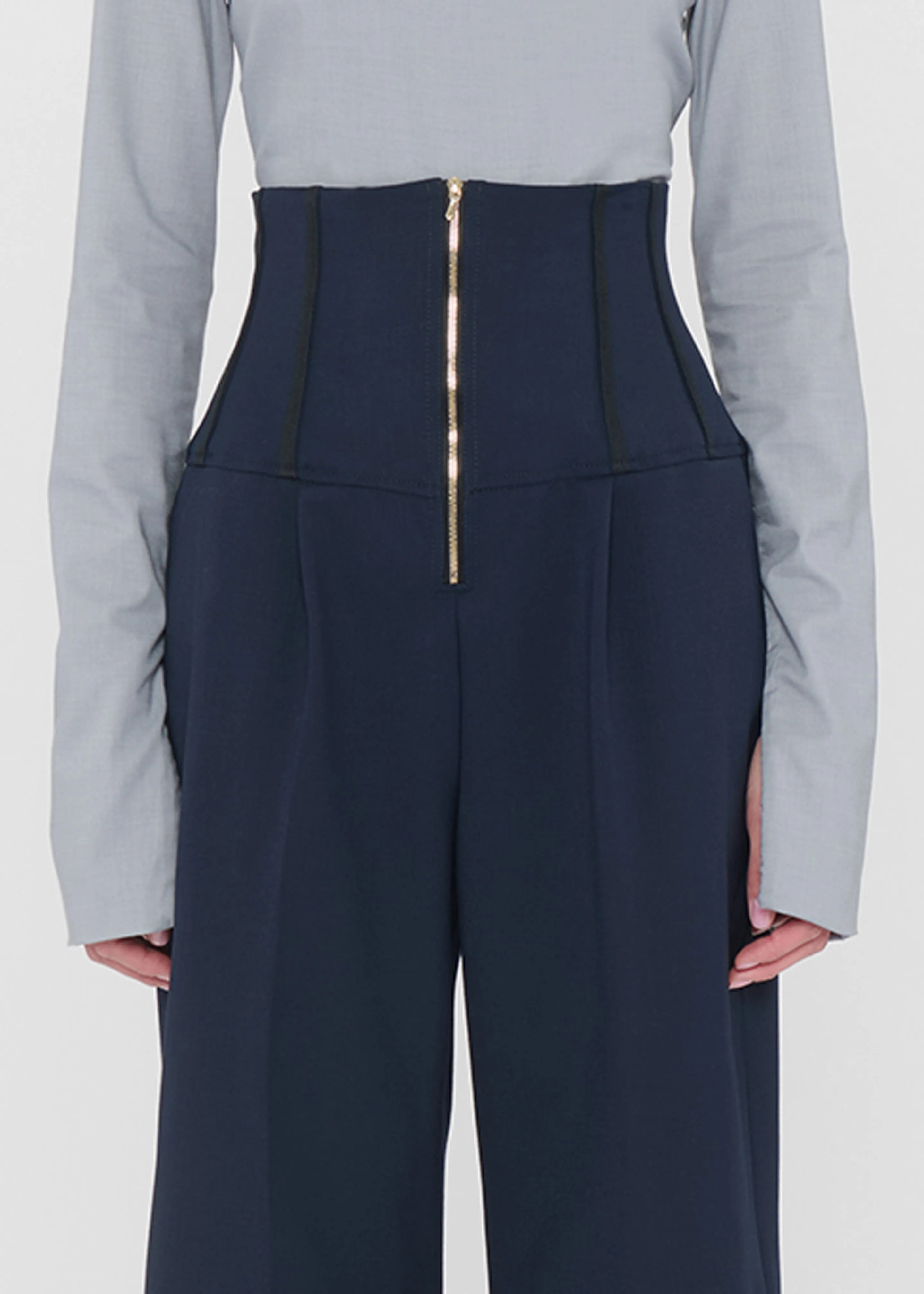 TheLatest Cloe Pants - Night Blue sold by Frankie Shop product image thumbnail 5