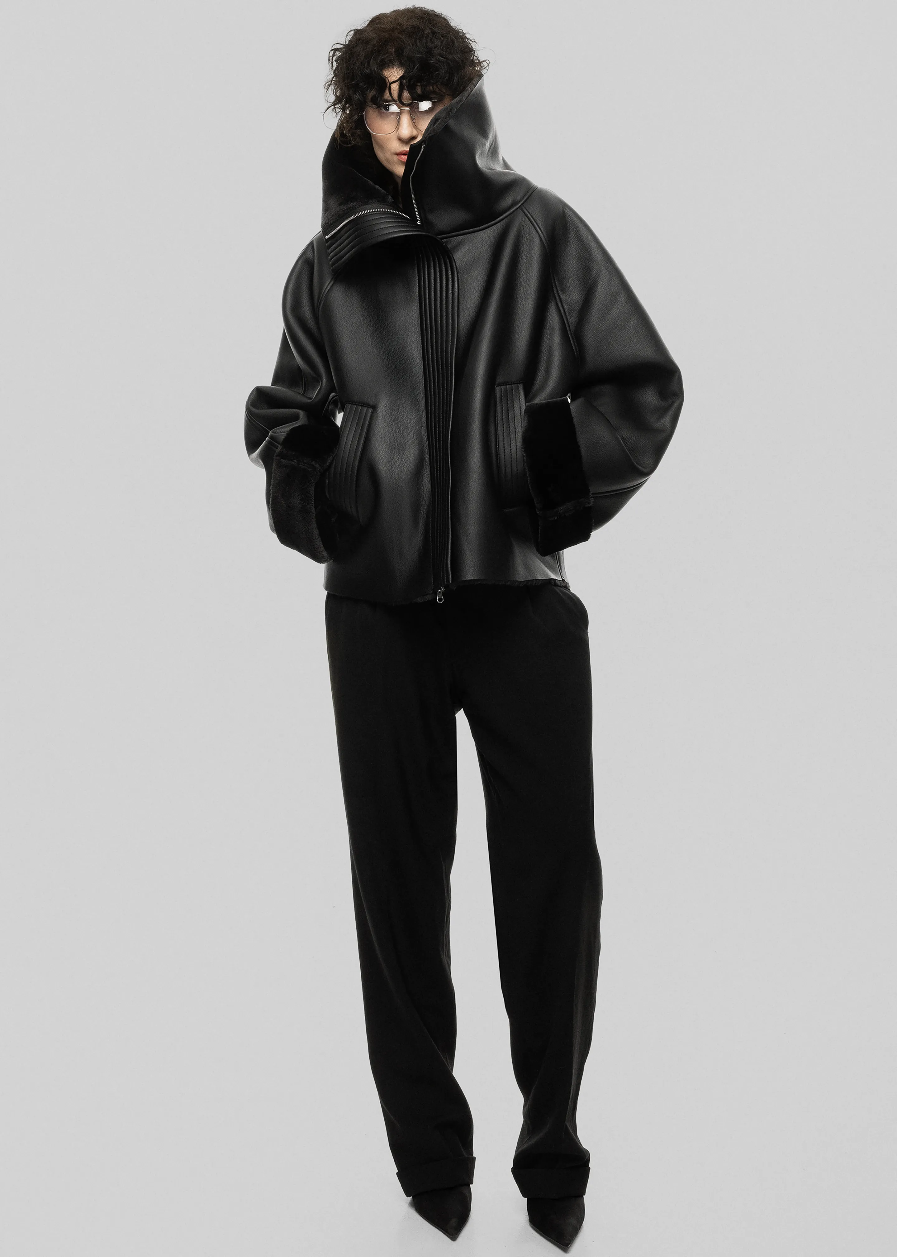 Gudu Jacket #11 - Black sold by Frankie Shop product image thumbnail 4