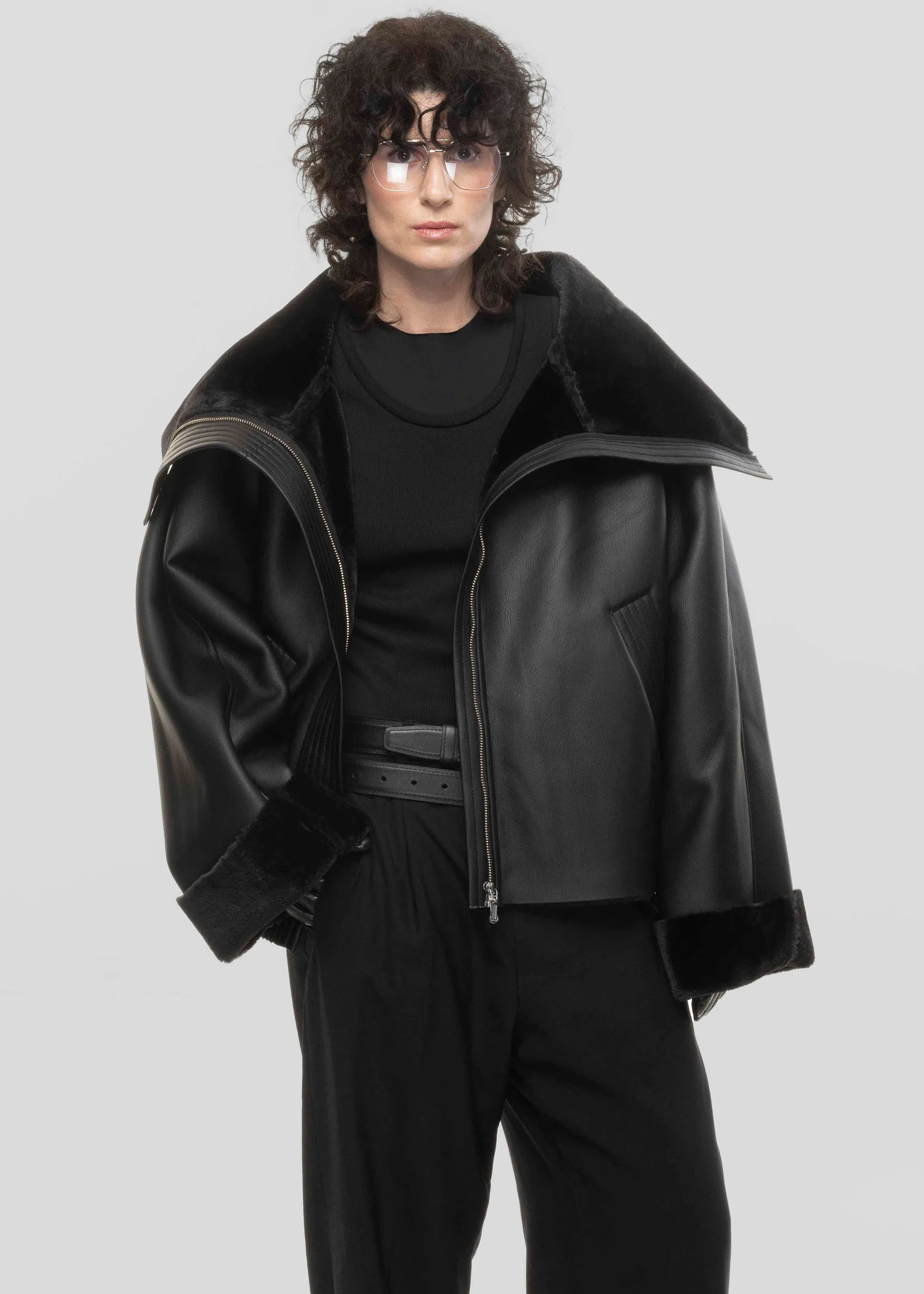 Gudu Jacket #11 - Black sold by Frankie Shop product image thumbnail 3