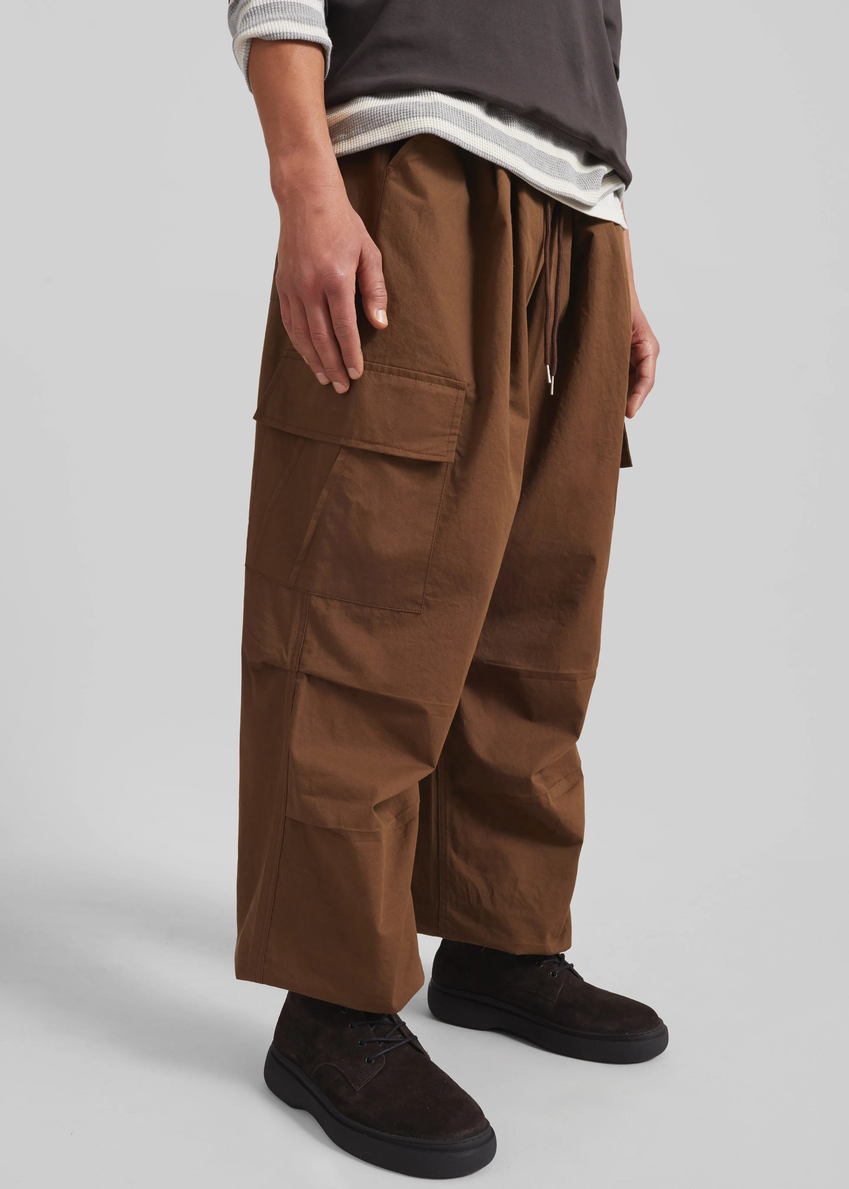 Cobourg Cargo Pants - Brown sold by Frankie Shop product image thumbnail 4