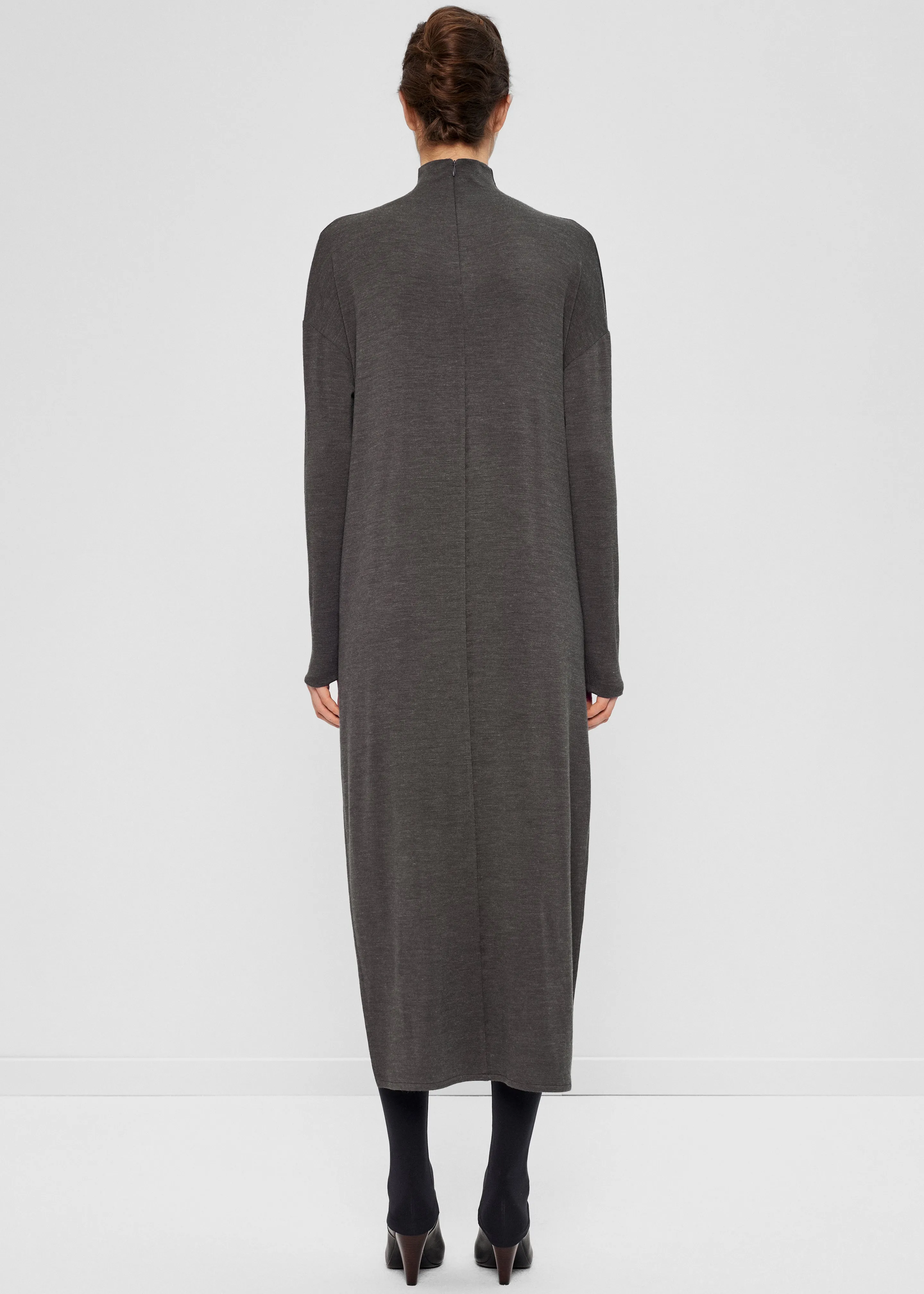 Bevza Brooch Dress - Dark Grey sold by Frankie Shop product image thumbnail 3