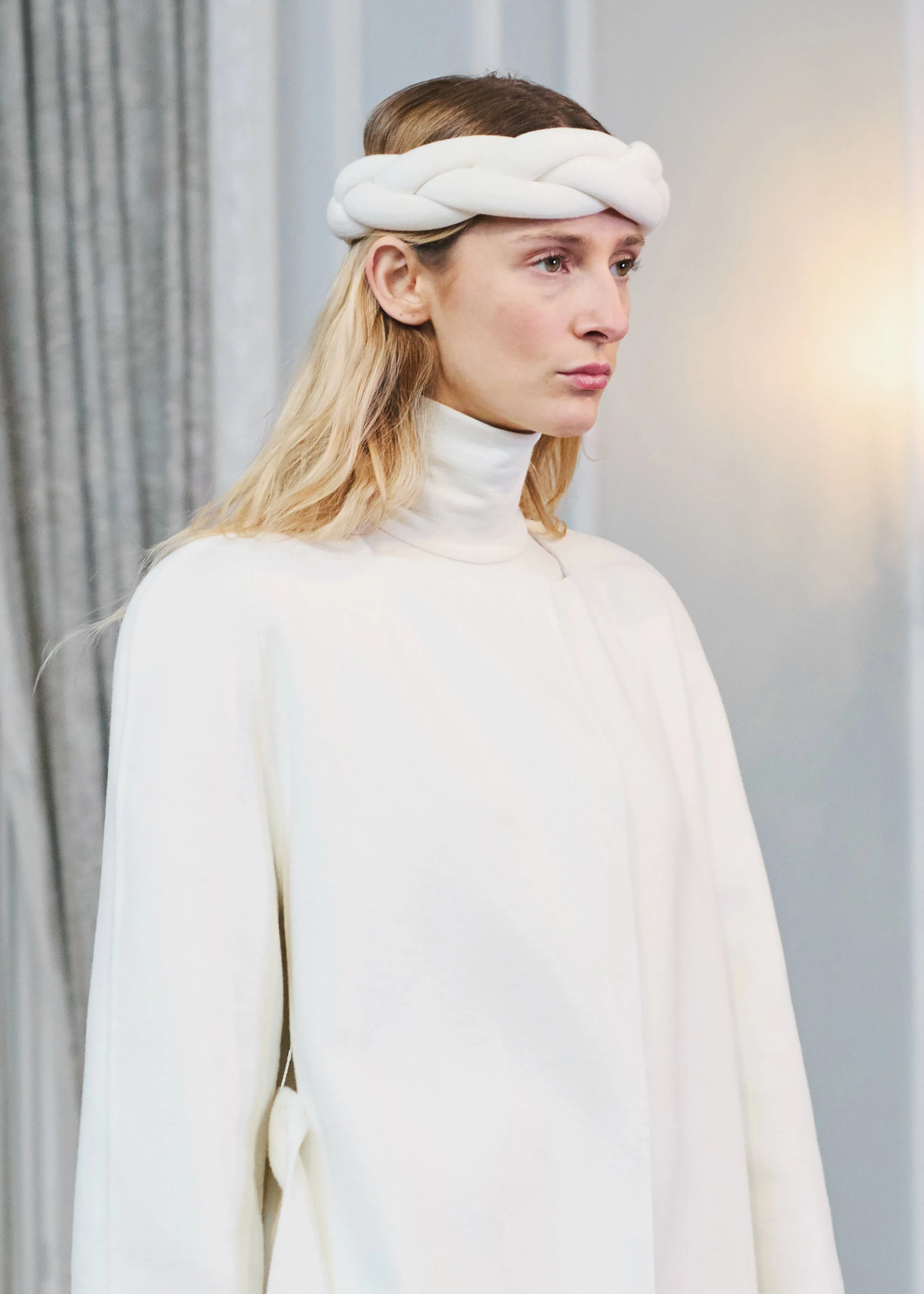 Bevza Kosa Headband - Ivory sold by Frankie Shop product image thumbnail 2