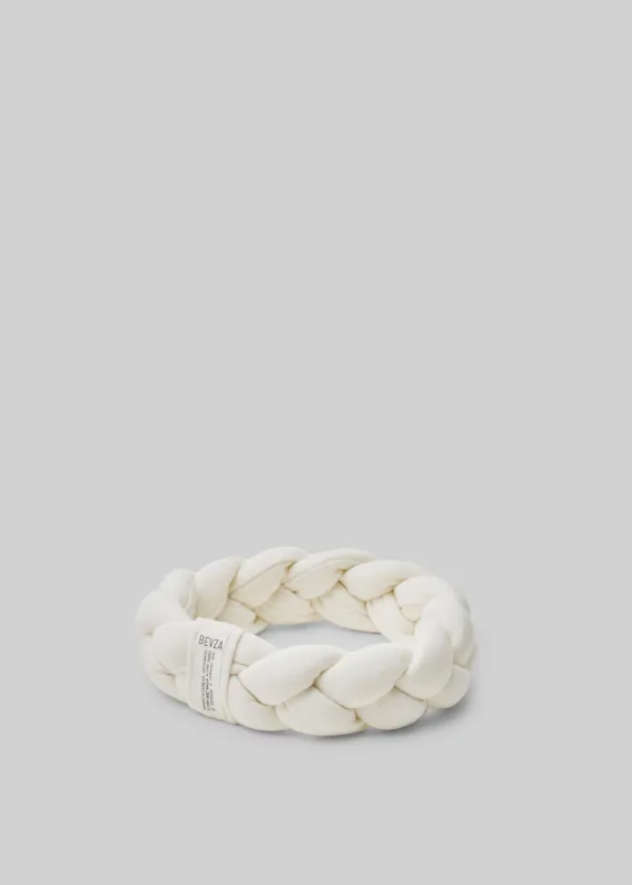 Bevza Kosa Headband - Ivory sold by Frankie Shop