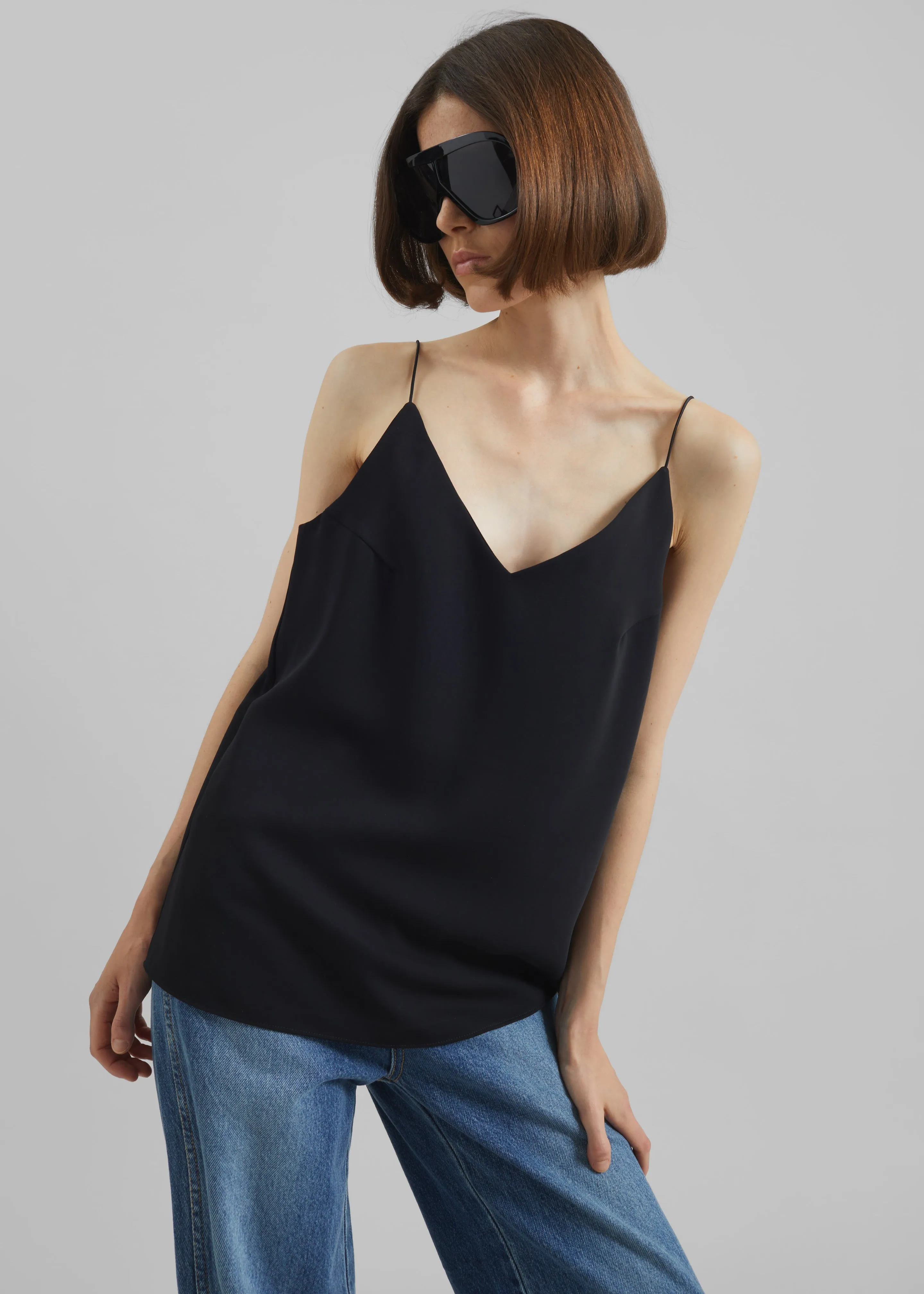 Tessia Boxy Top - Black sold by Frankie Shop product image thumbnail 4