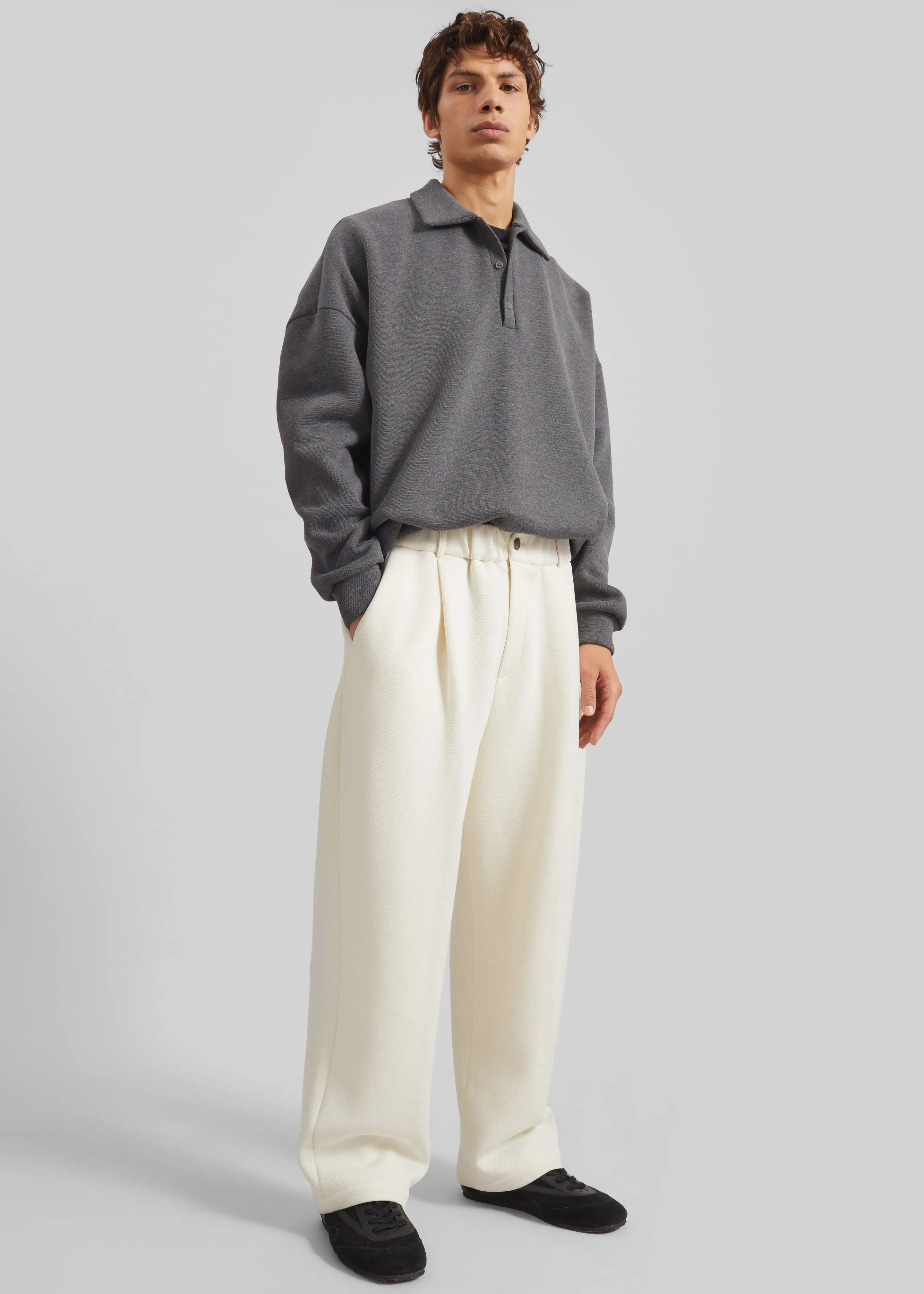 Lenham Straight Pants - Ivory sold by Frankie Shop product image thumbnail 2