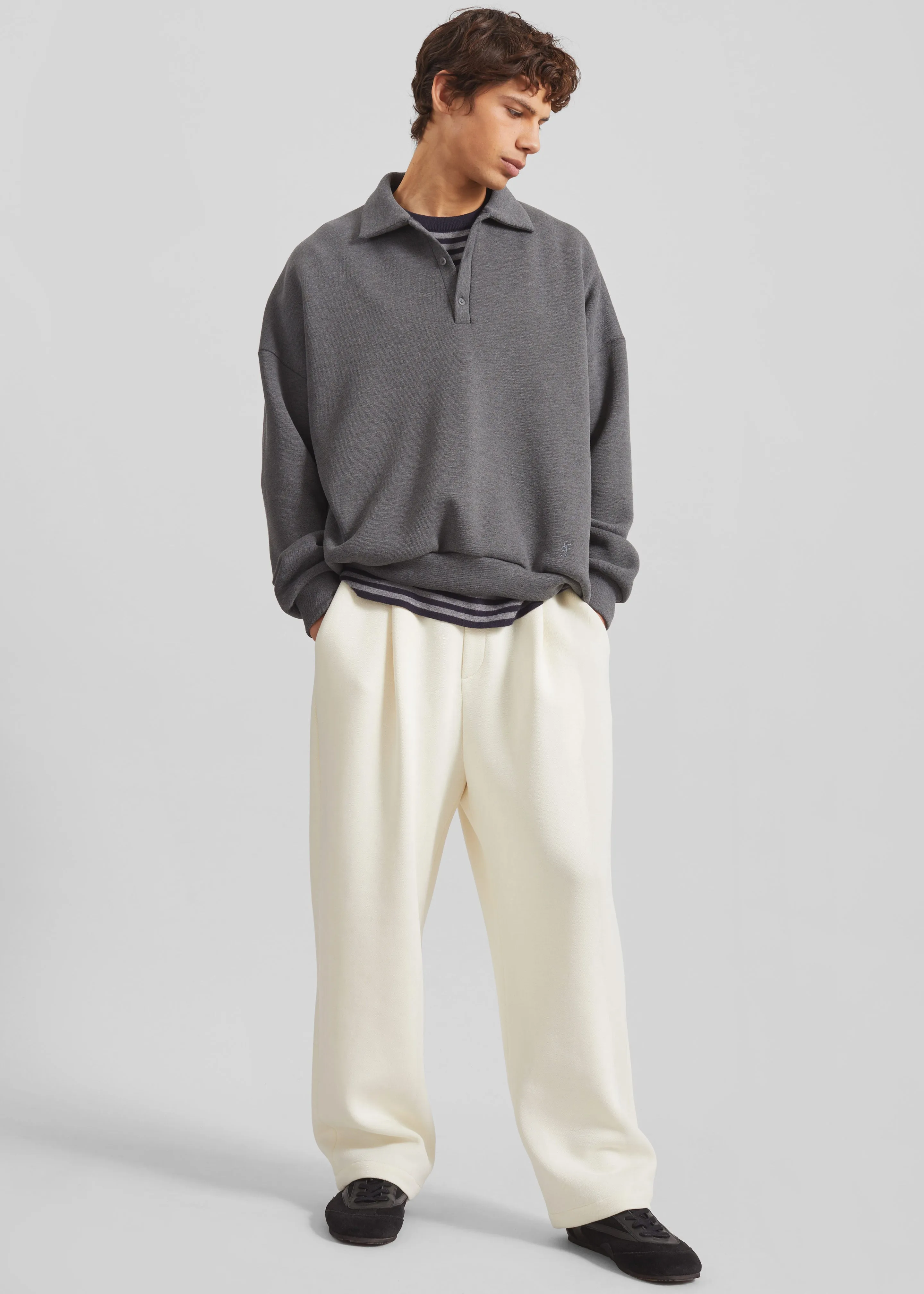 Lenham Straight Pants - Ivory sold by Frankie Shop product image thumbnail 4