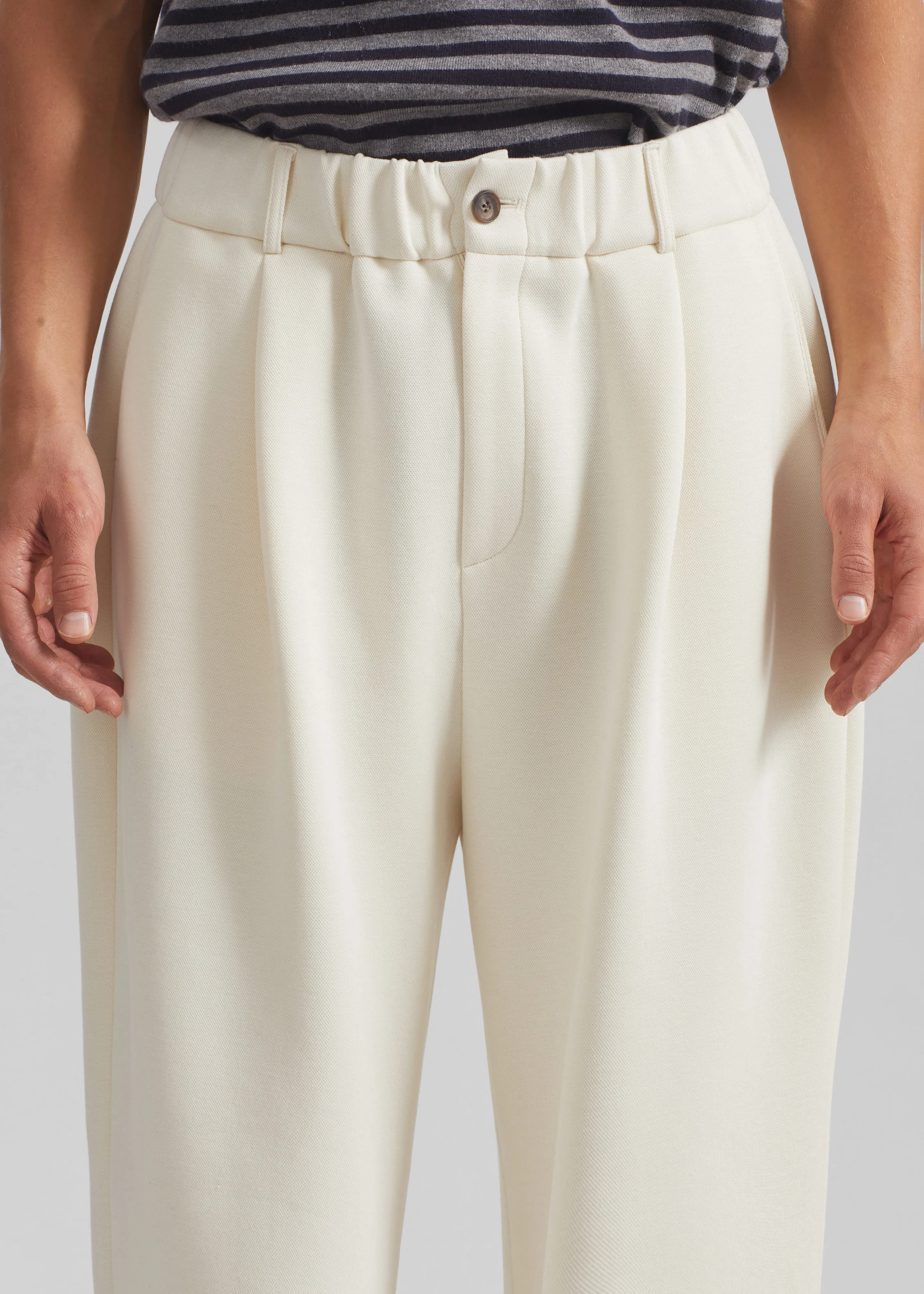 Lenham Straight Pants - Ivory sold by Frankie Shop product image thumbnail 3