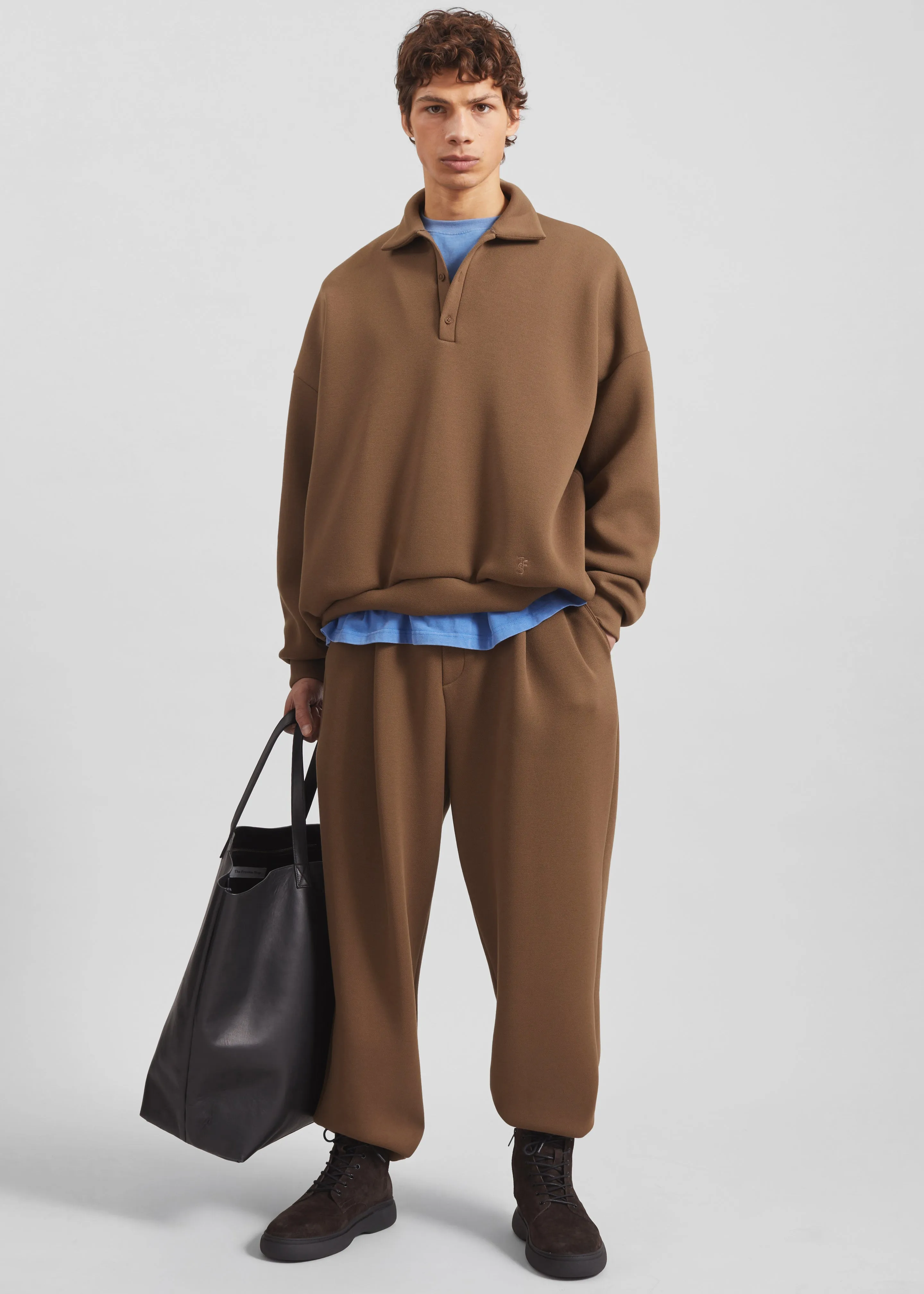 Lenham Straight Pants - Dark Camel sold by Frankie Shop product image thumbnail 5