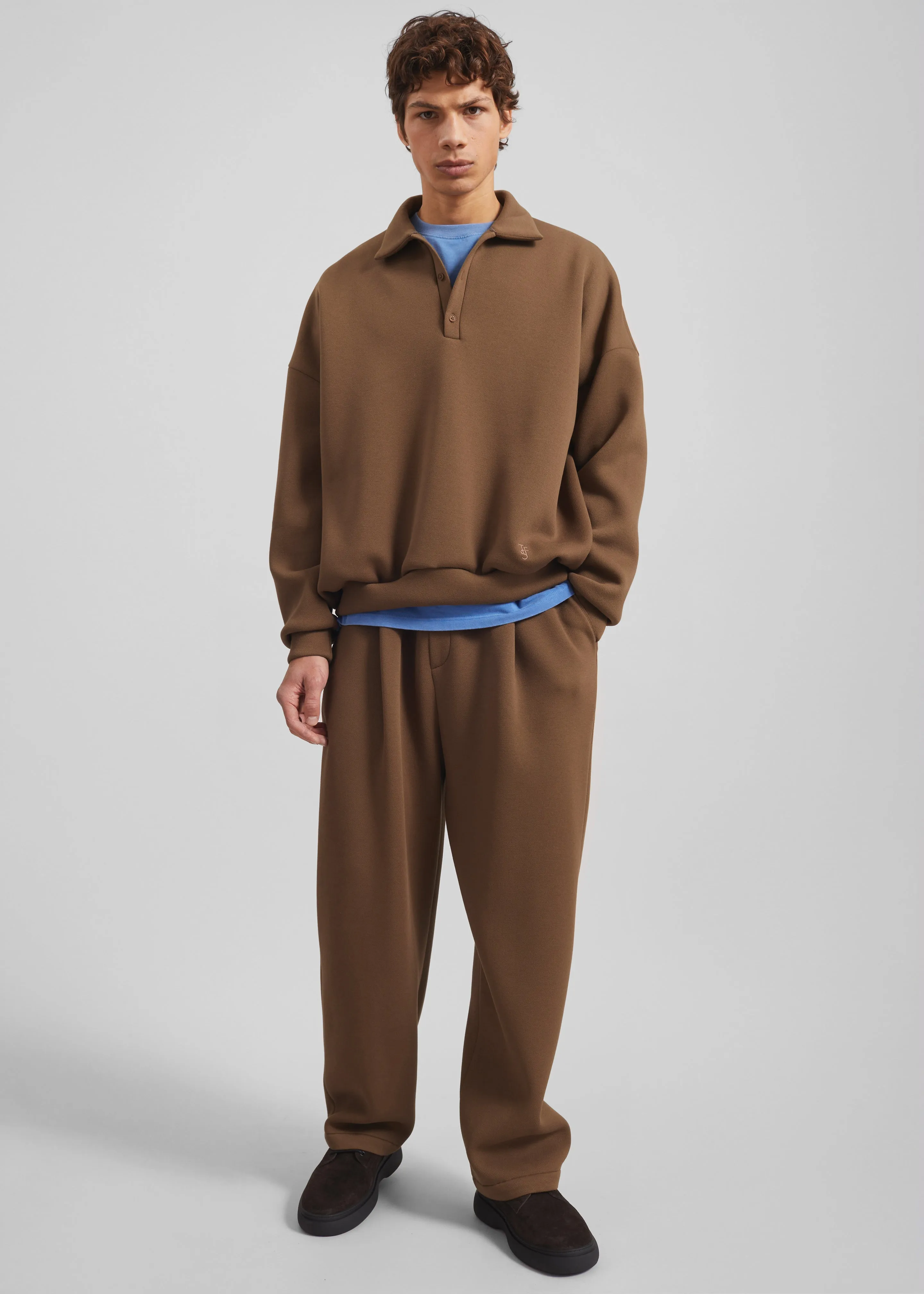 Lenham Straight Pants - Dark Camel sold by Frankie Shop product image thumbnail 2