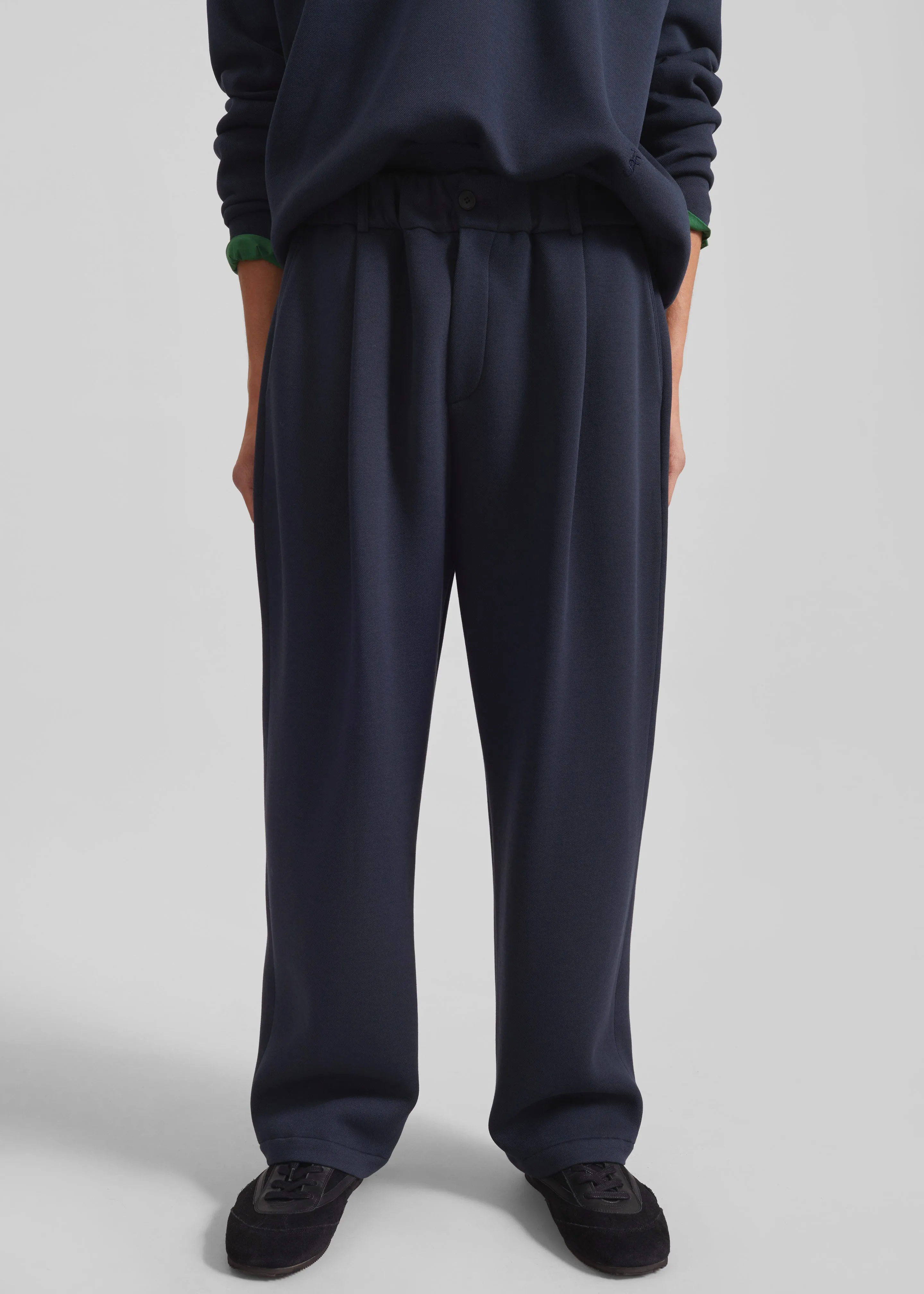 Lenham Straight Pants - Navy sold by Frankie Shop product image thumbnail 2