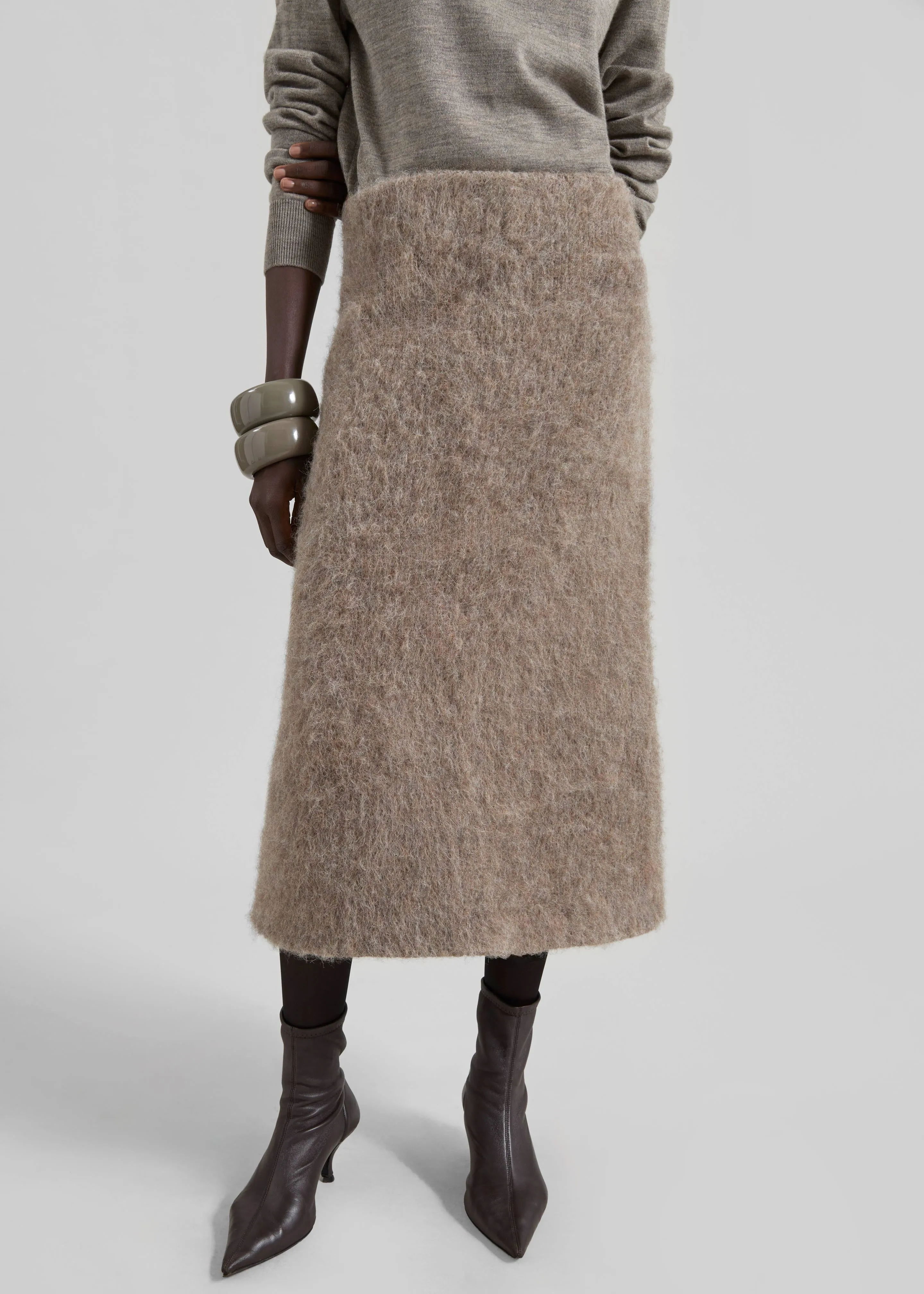 Gudu Skirt #07 - Beige sold by Frankie Shop product image thumbnail 2