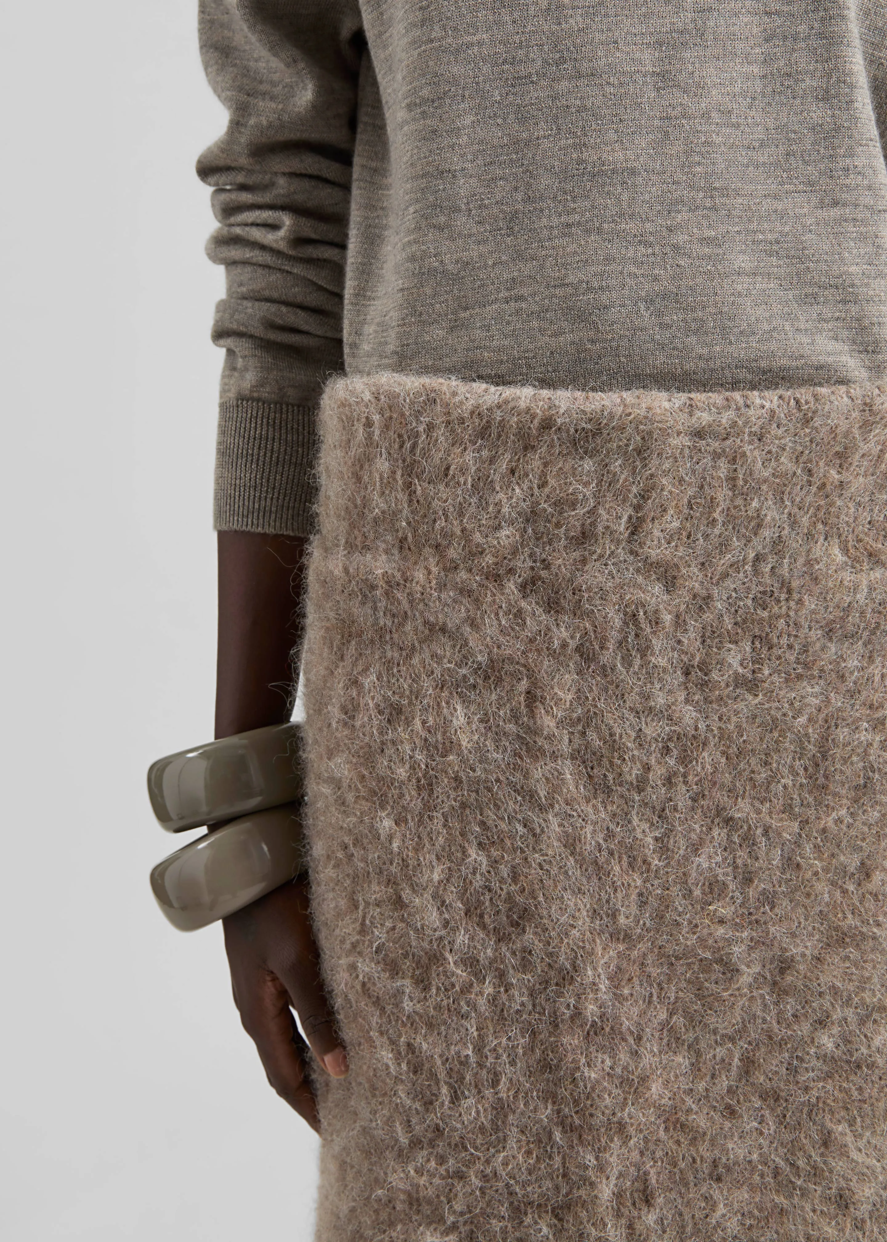Gudu Skirt #07 - Beige sold by Frankie Shop product image thumbnail 3
