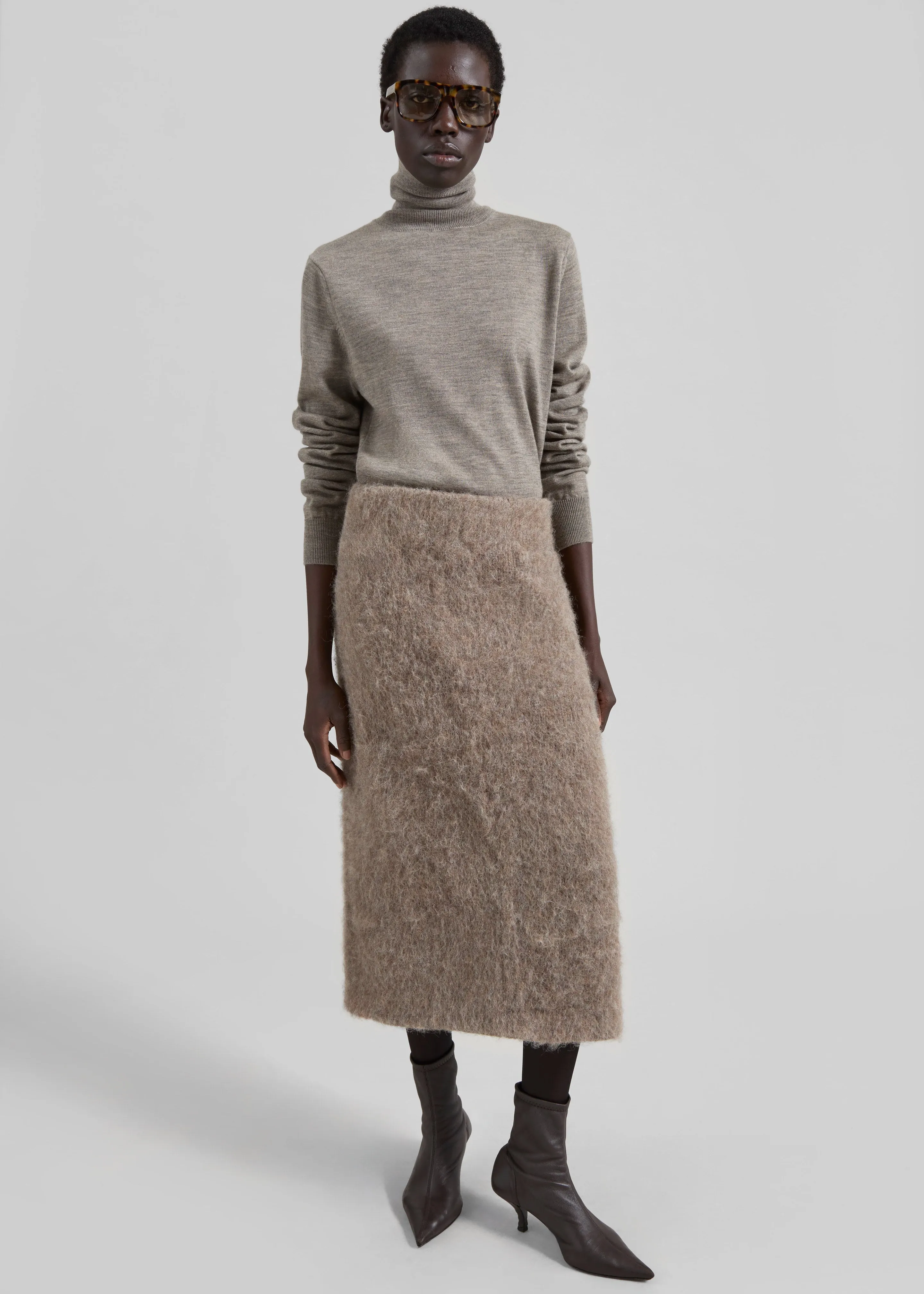 Gudu Skirt #07 - Beige sold by Frankie Shop product image thumbnail 4