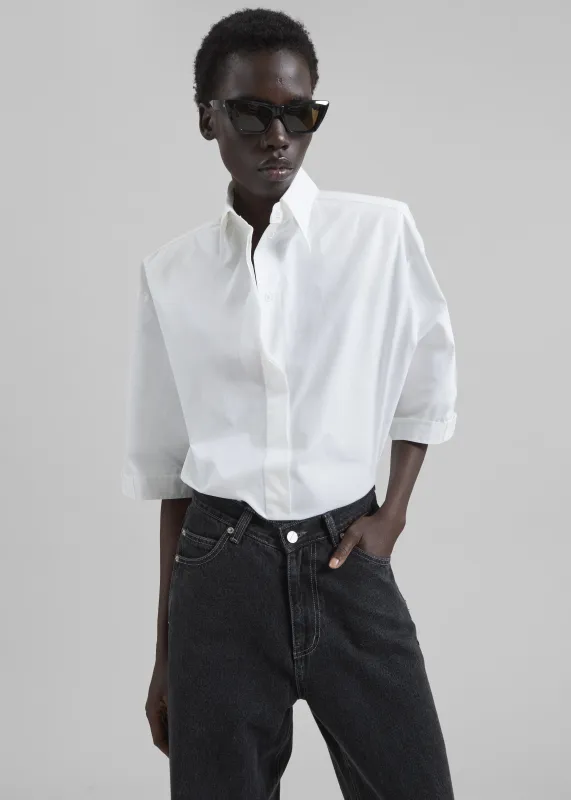 Gudu Top #07 - White sold by Frankie Shop