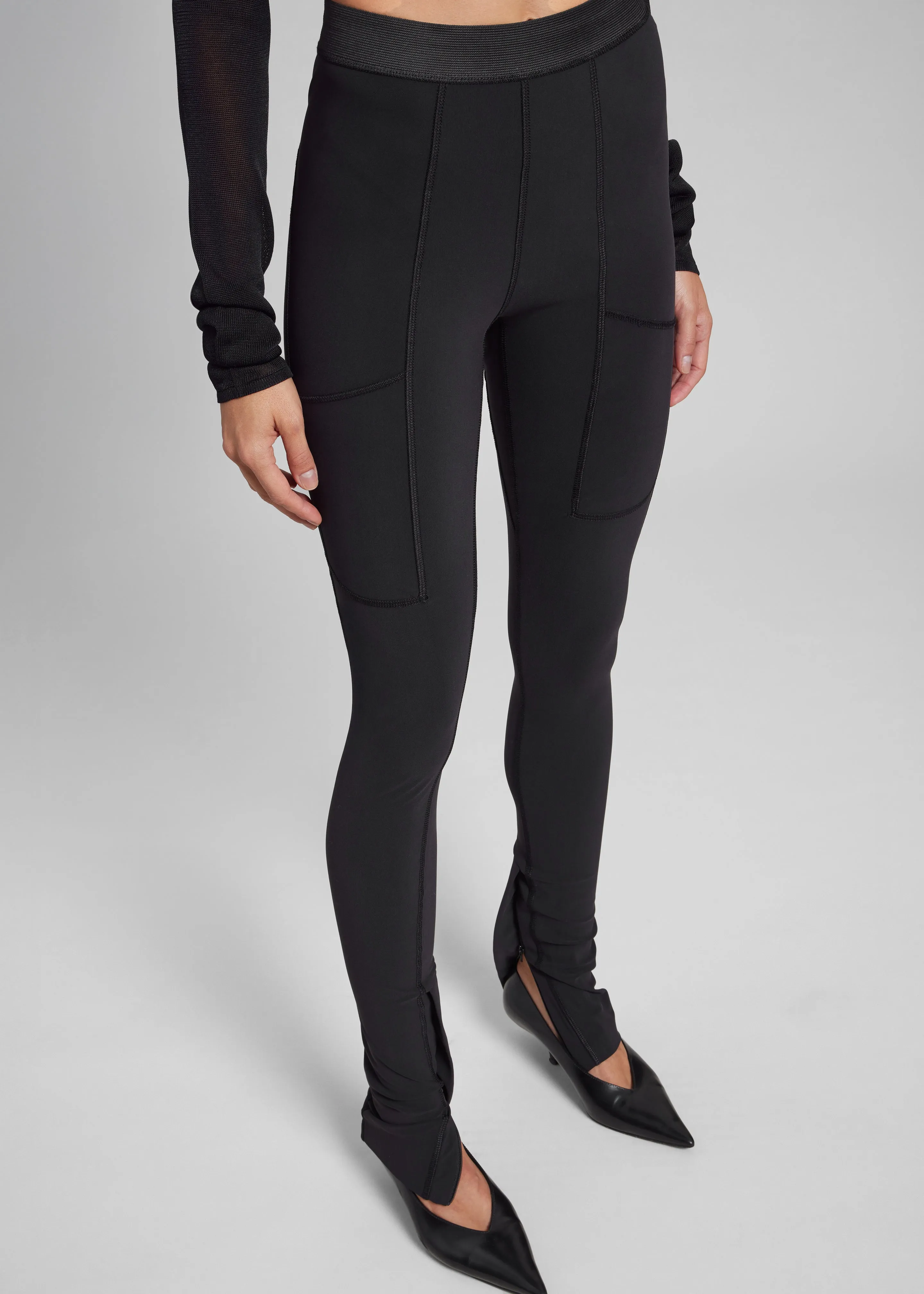 Coperni Eurojersey Leggings - Black sold by Frankie Shop