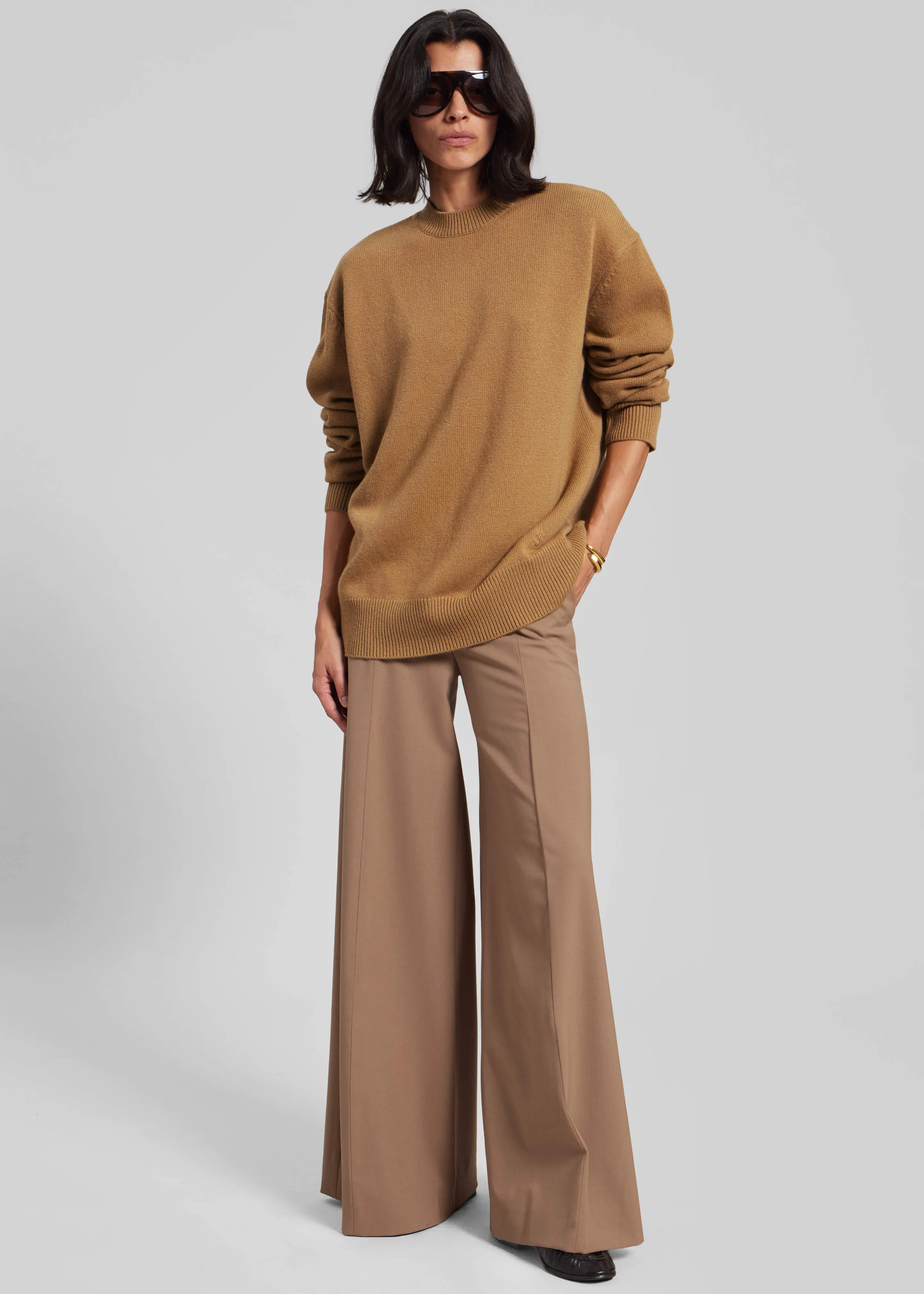 TheLatest C-Alma Pants - Camel sold by Frankie Shop product image thumbnail 2