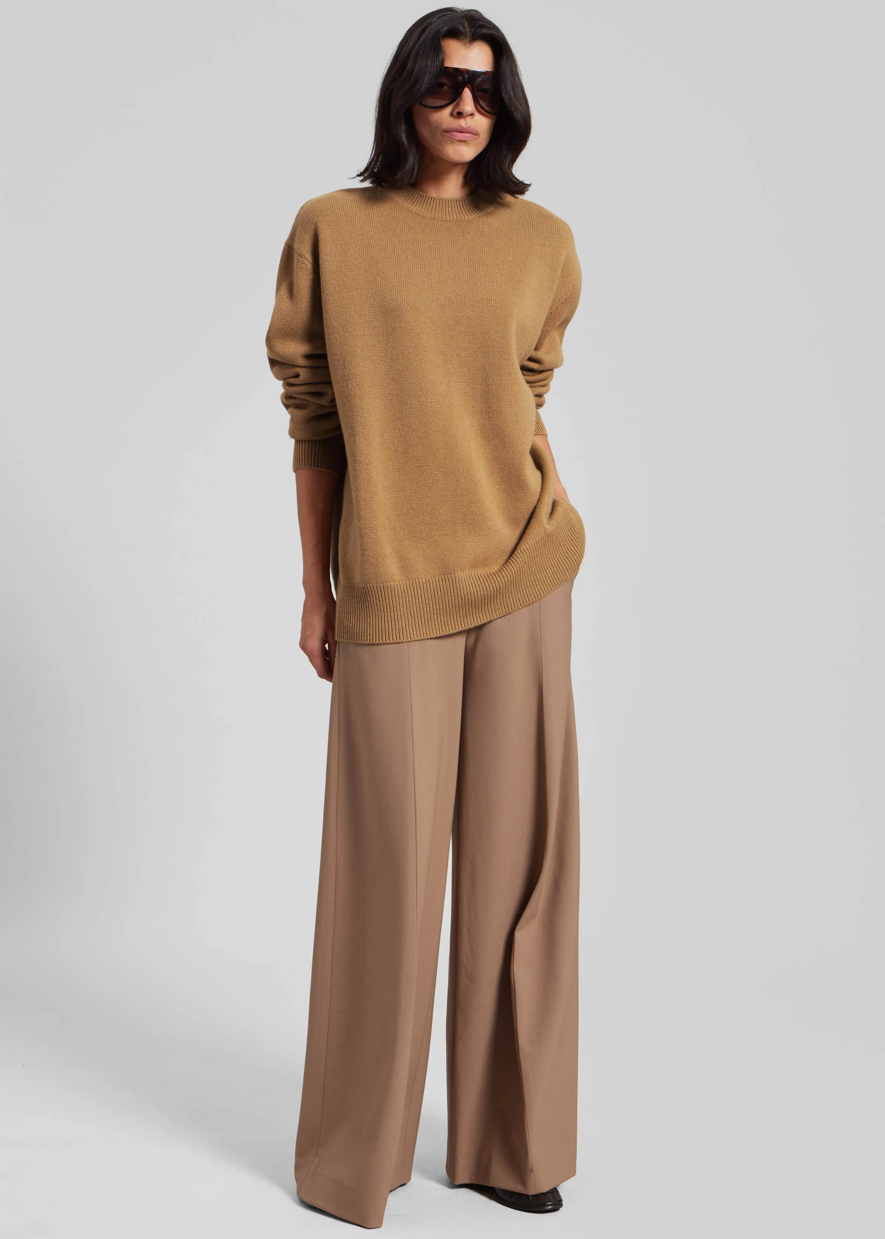 TheLatest C-Alma Pants - Camel sold by Frankie Shop product image thumbnail 5