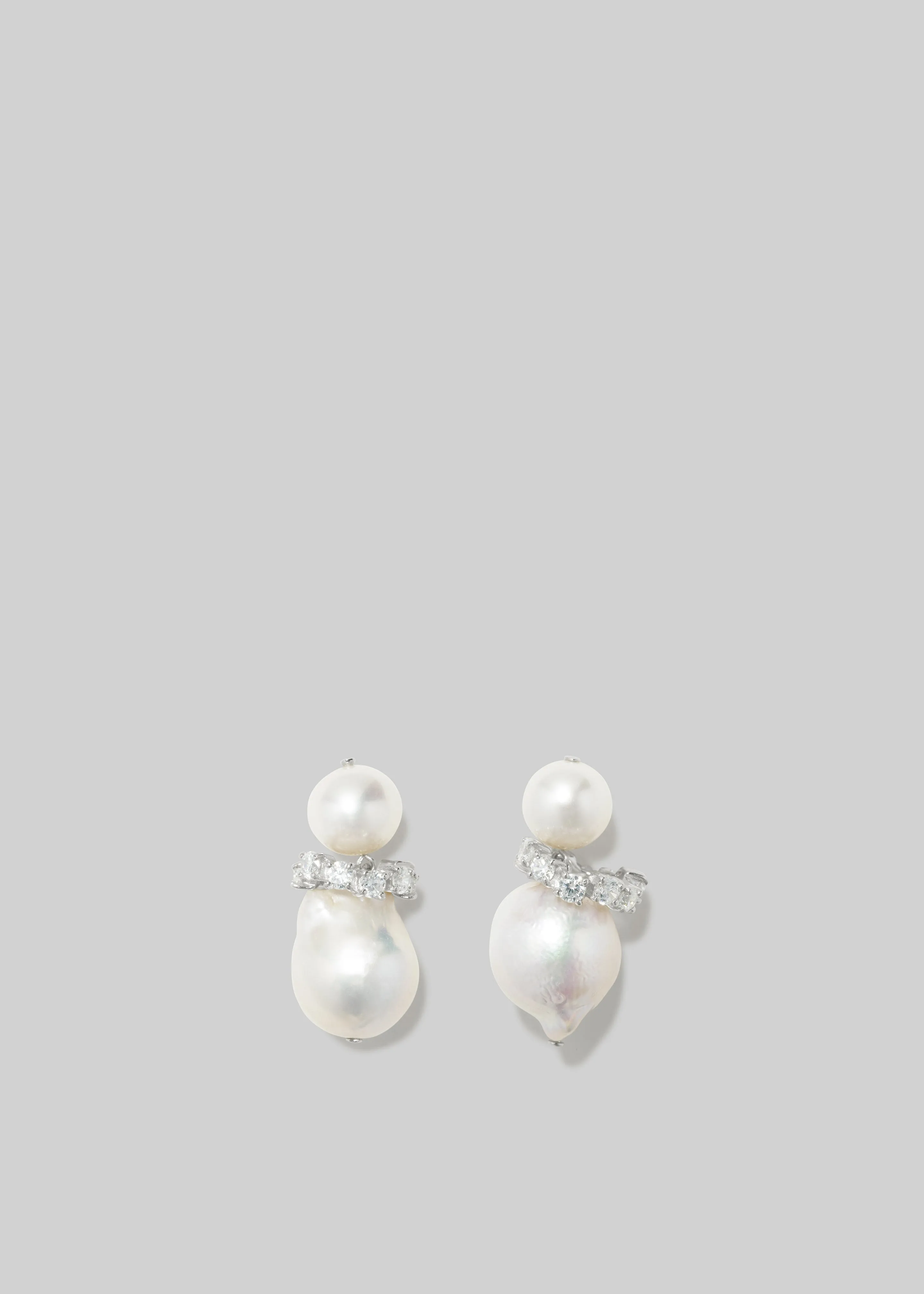 Completedworks Woah! Did Life Just Give Me a Lemon Earrings - White/Silver sold by Frankie Shop