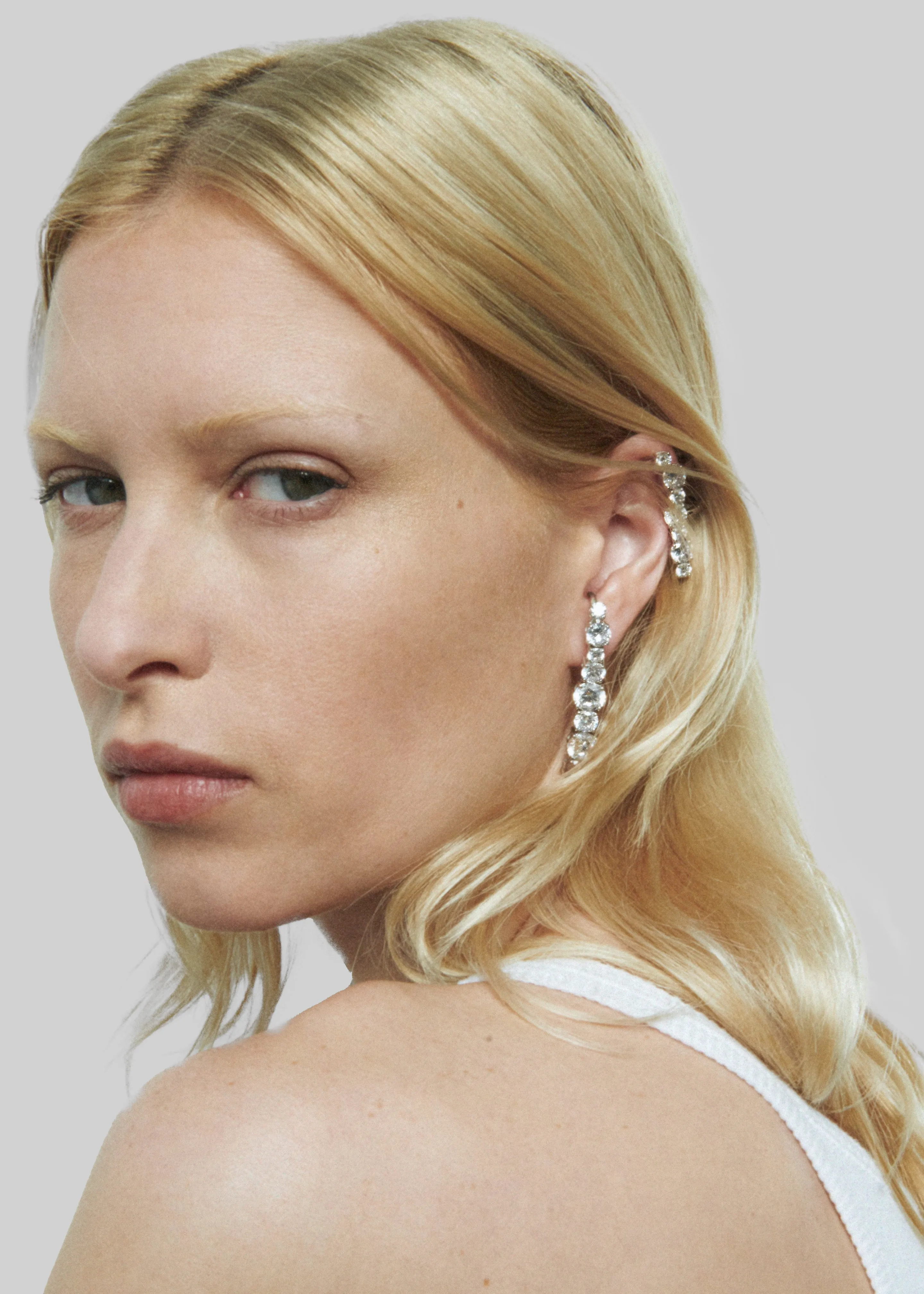 Completedworks Inflection Ear Climbers - Silver sold by Frankie Shop product image thumbnail 2