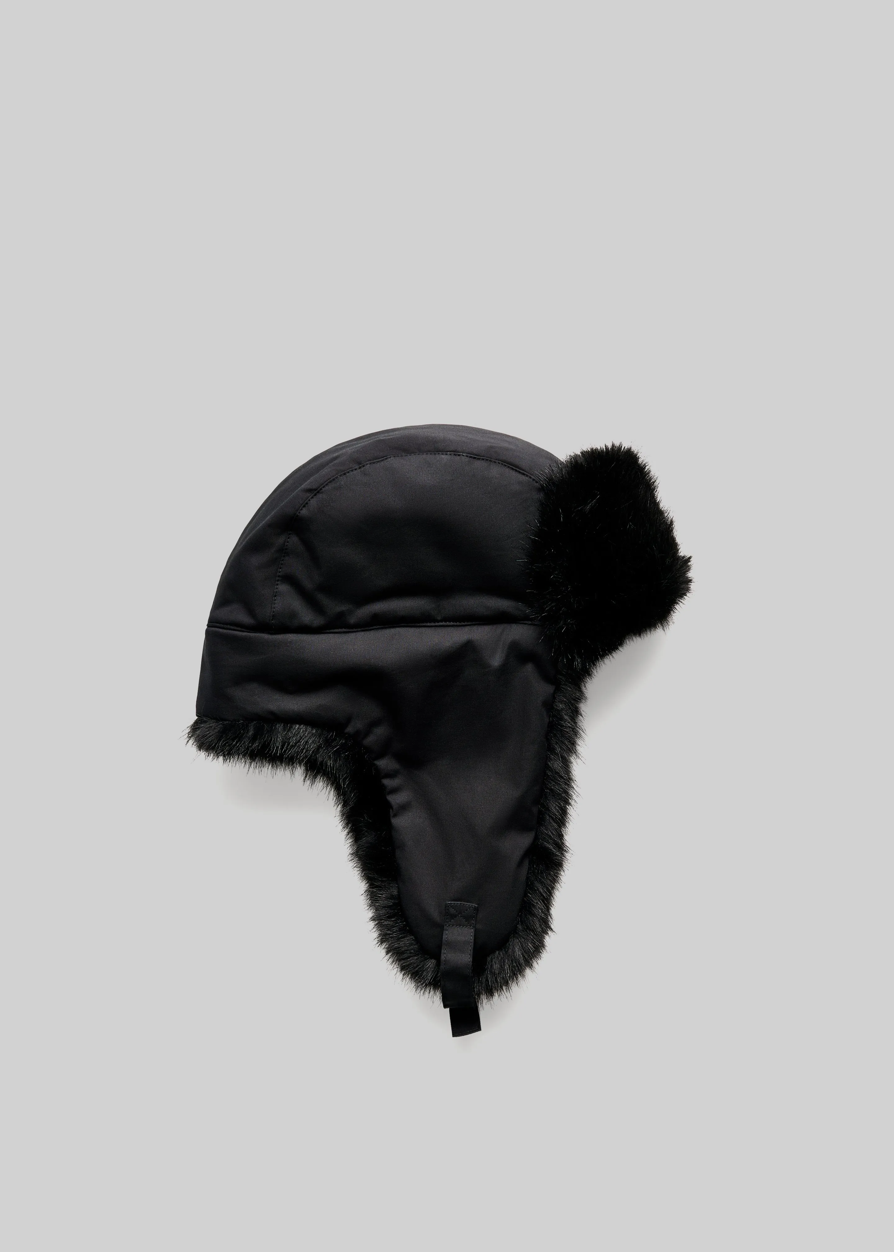 By Malene Birger Rolla Faux Fur Hat - Black sold by Frankie Shop product image thumbnail 4