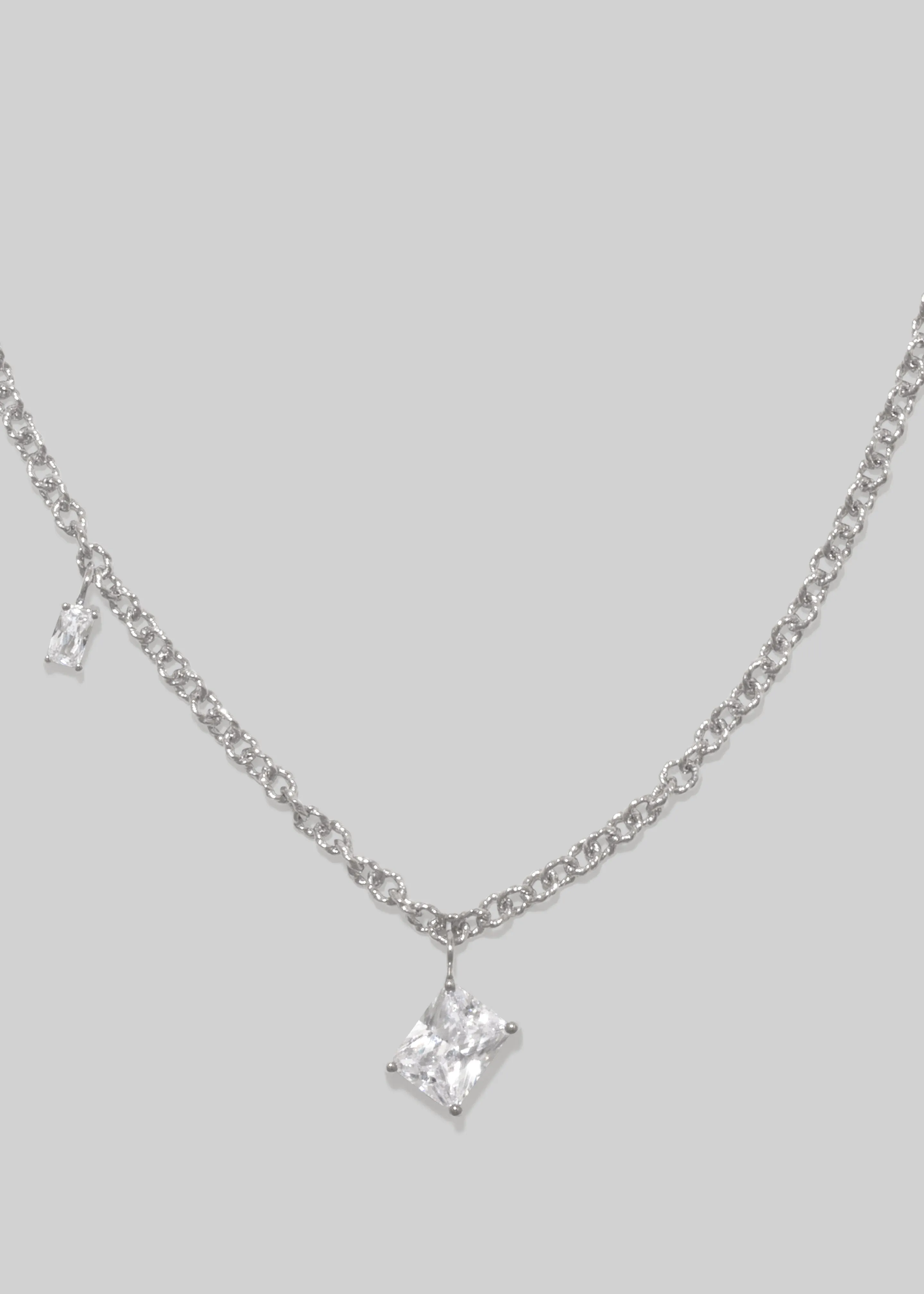 Completedworks Encrypted Dreams Necklace - Silver sold by Frankie Shop product image thumbnail 3
