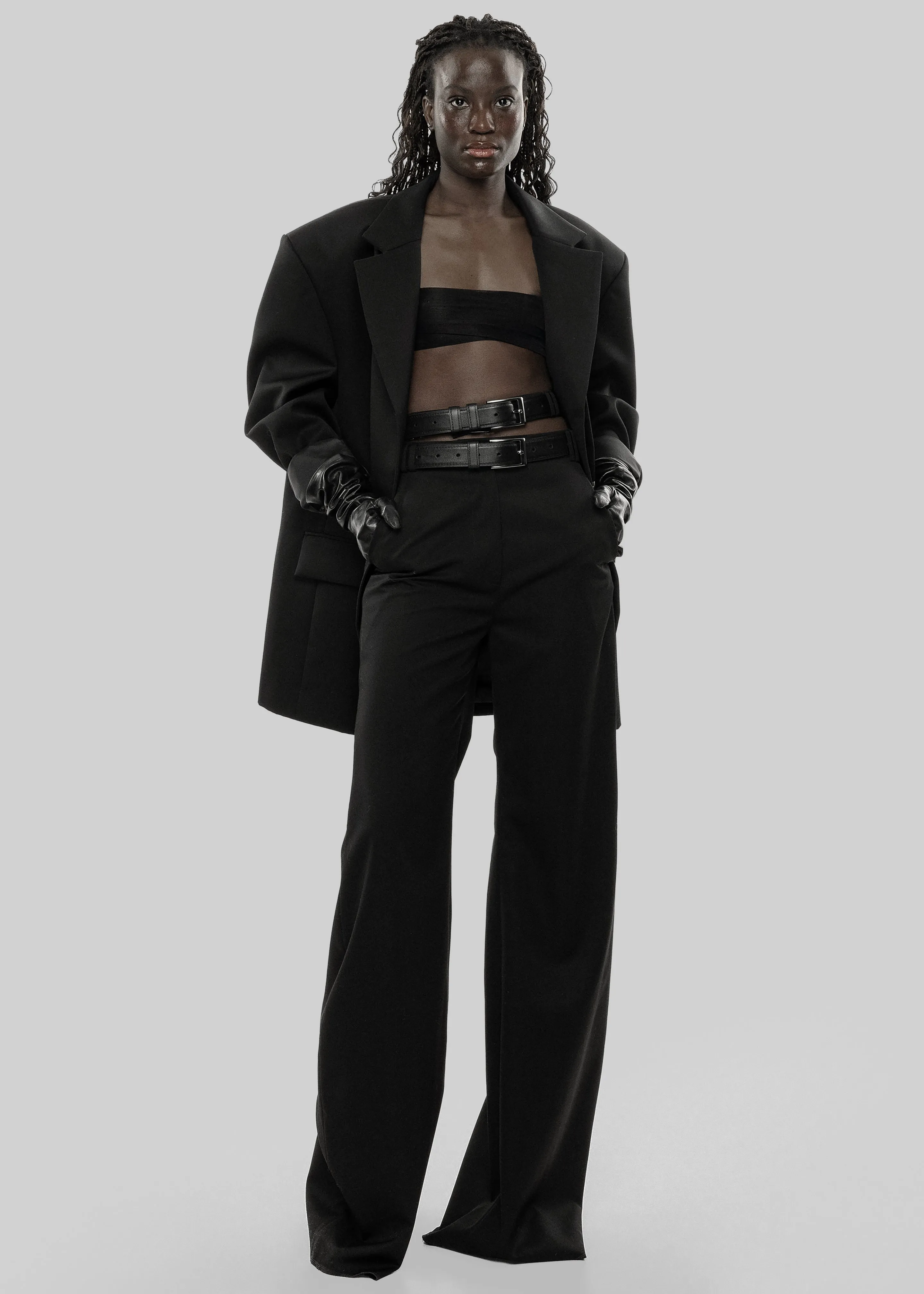 Gudu Trousers #03 - Black sold by Frankie Shop product image thumbnail 5