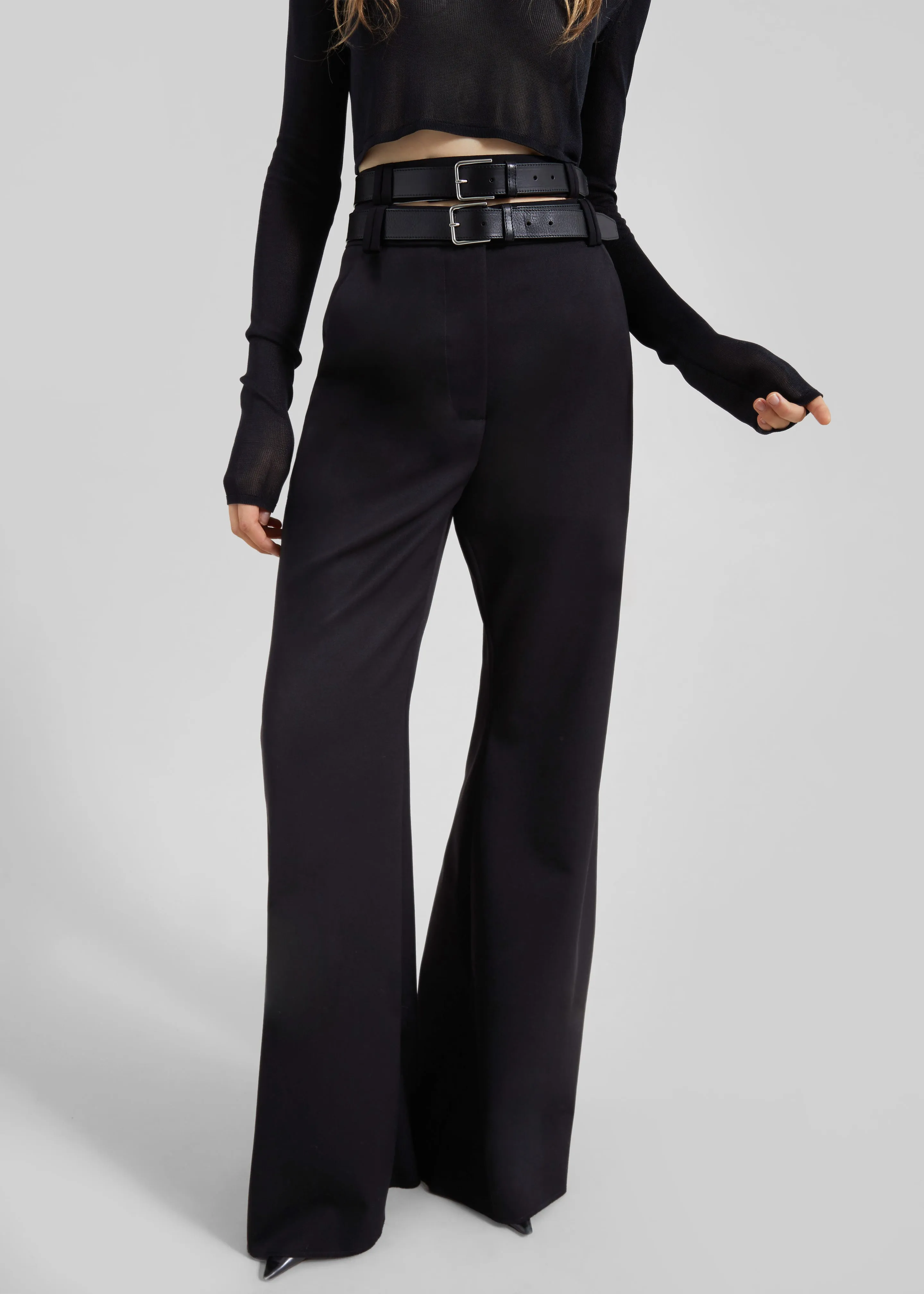 Gudu Trousers #03 - Black sold by Frankie Shop product image thumbnail 2