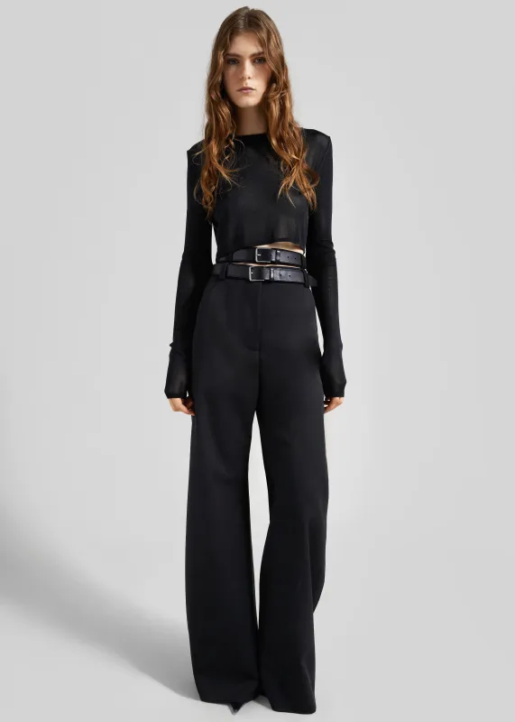 Gudu Trousers #03 - Black sold by Frankie Shop