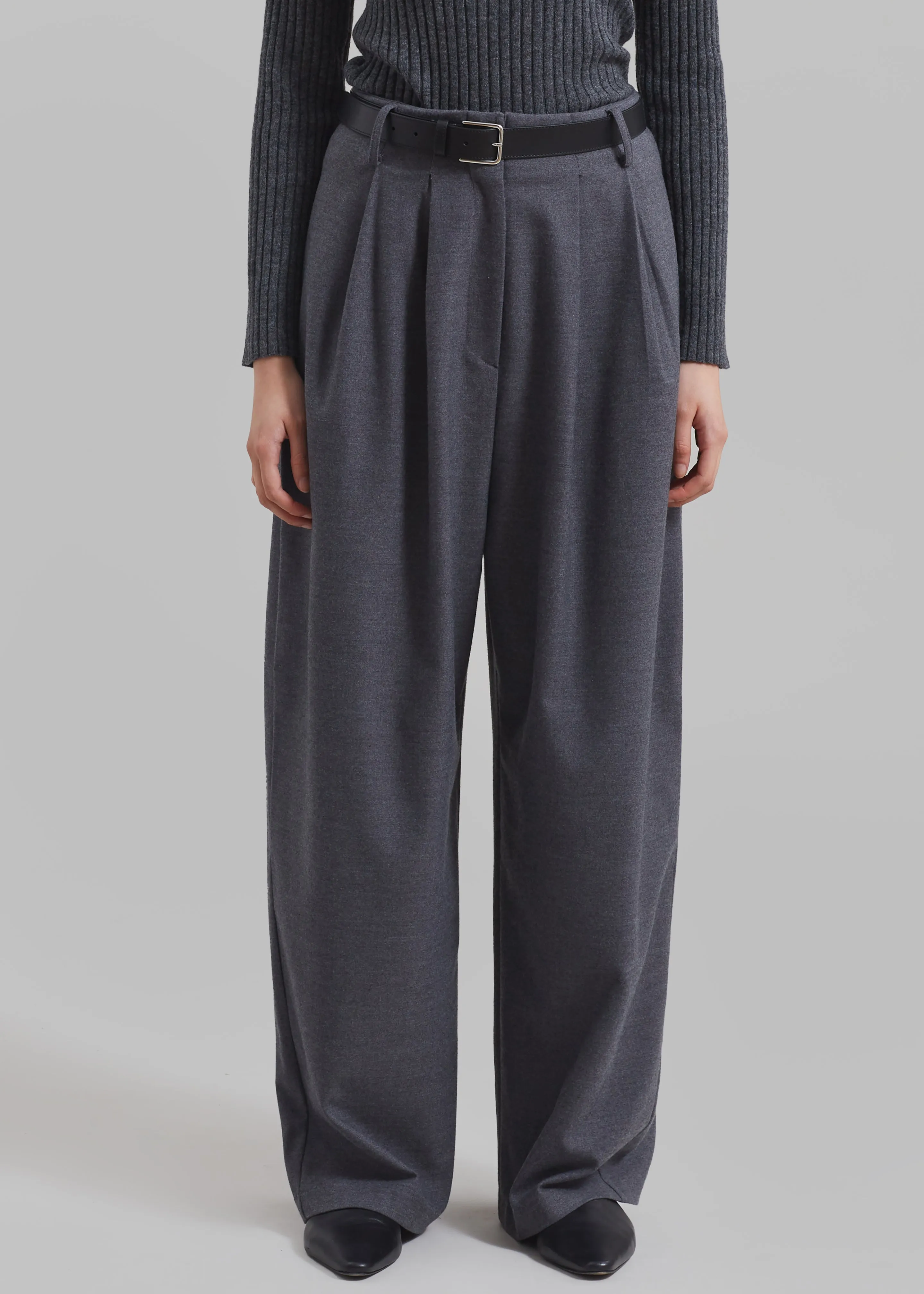 Marley Wide Pants - Grey sold by Frankie Shop product image thumbnail 4
