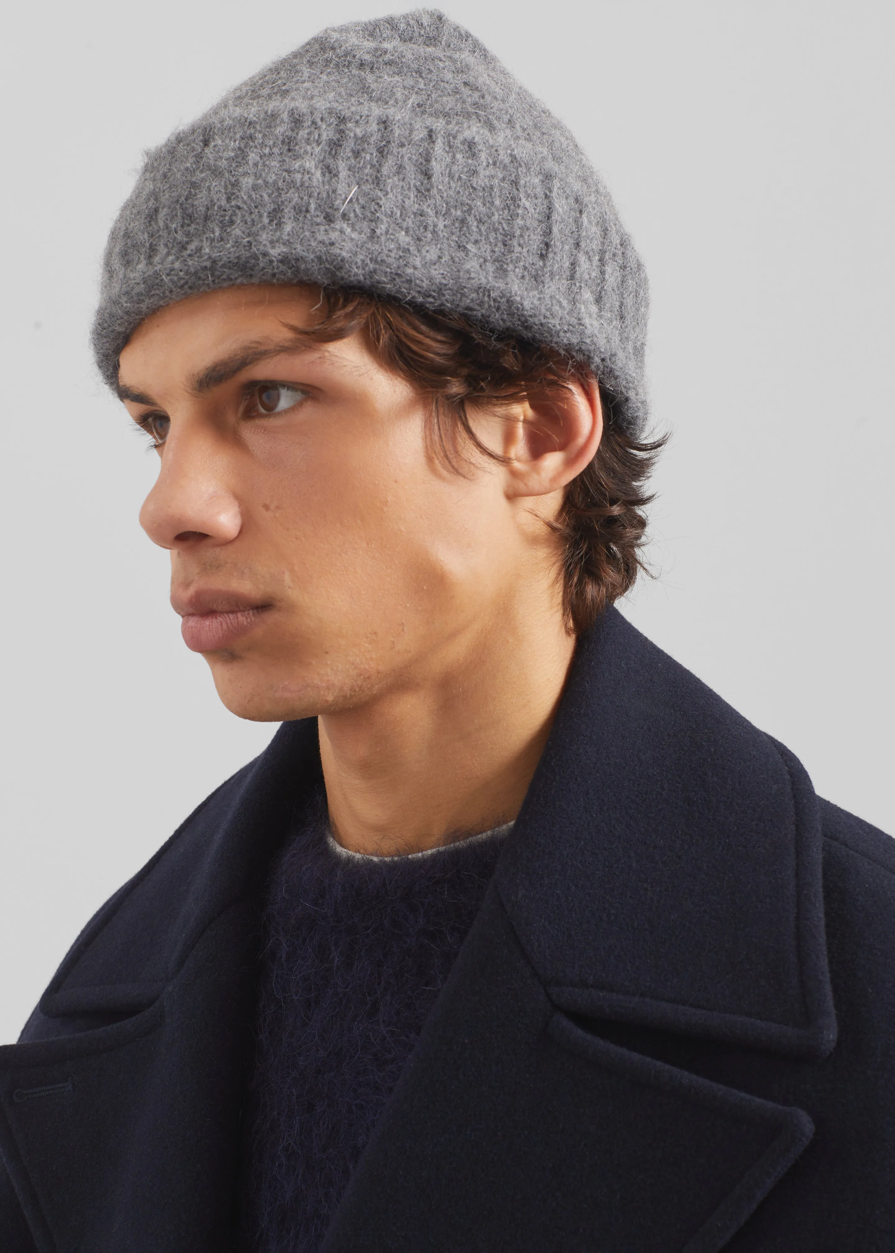 Samsøe Samsøe Sajeanne Beanie - Iron Gate sold by Frankie Shop