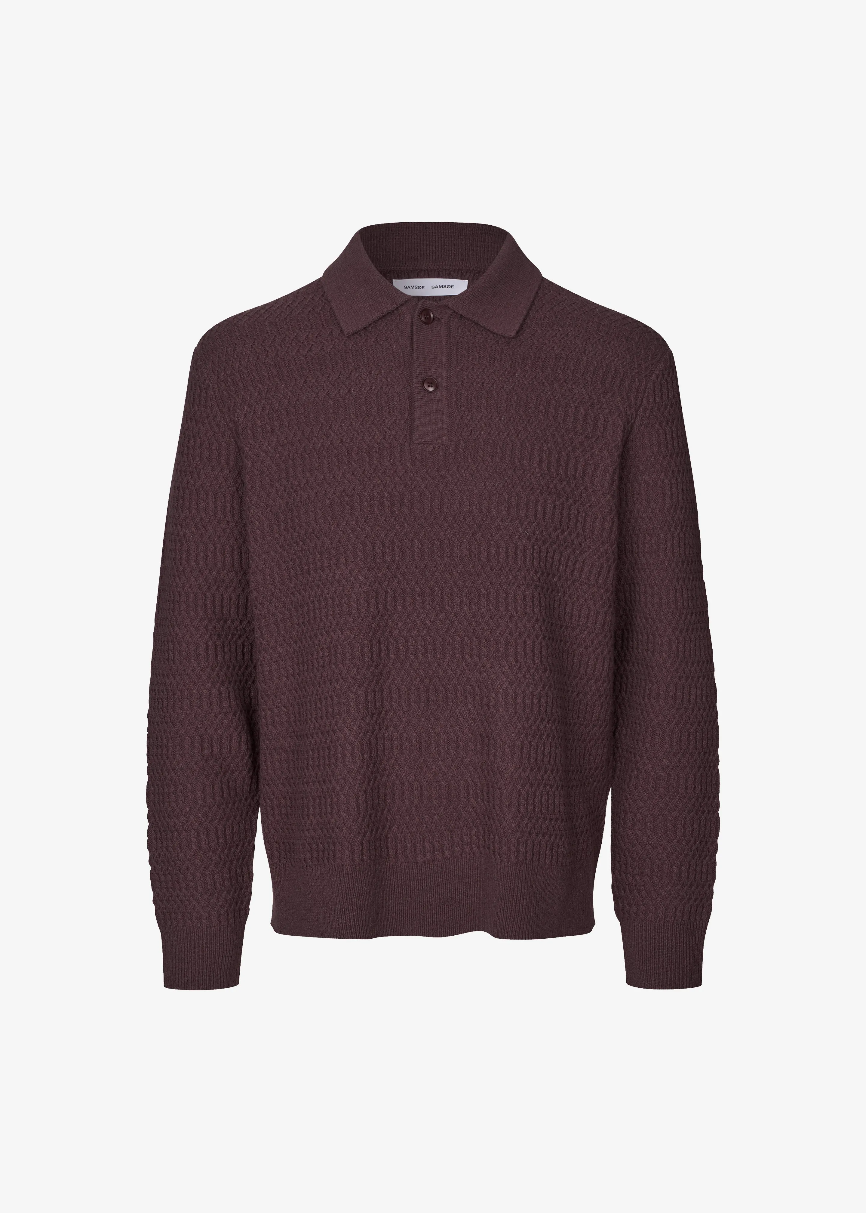 Samsøe Samsøe Sacaiden Polo - Raisin sold by Frankie Shop product image thumbnail 5