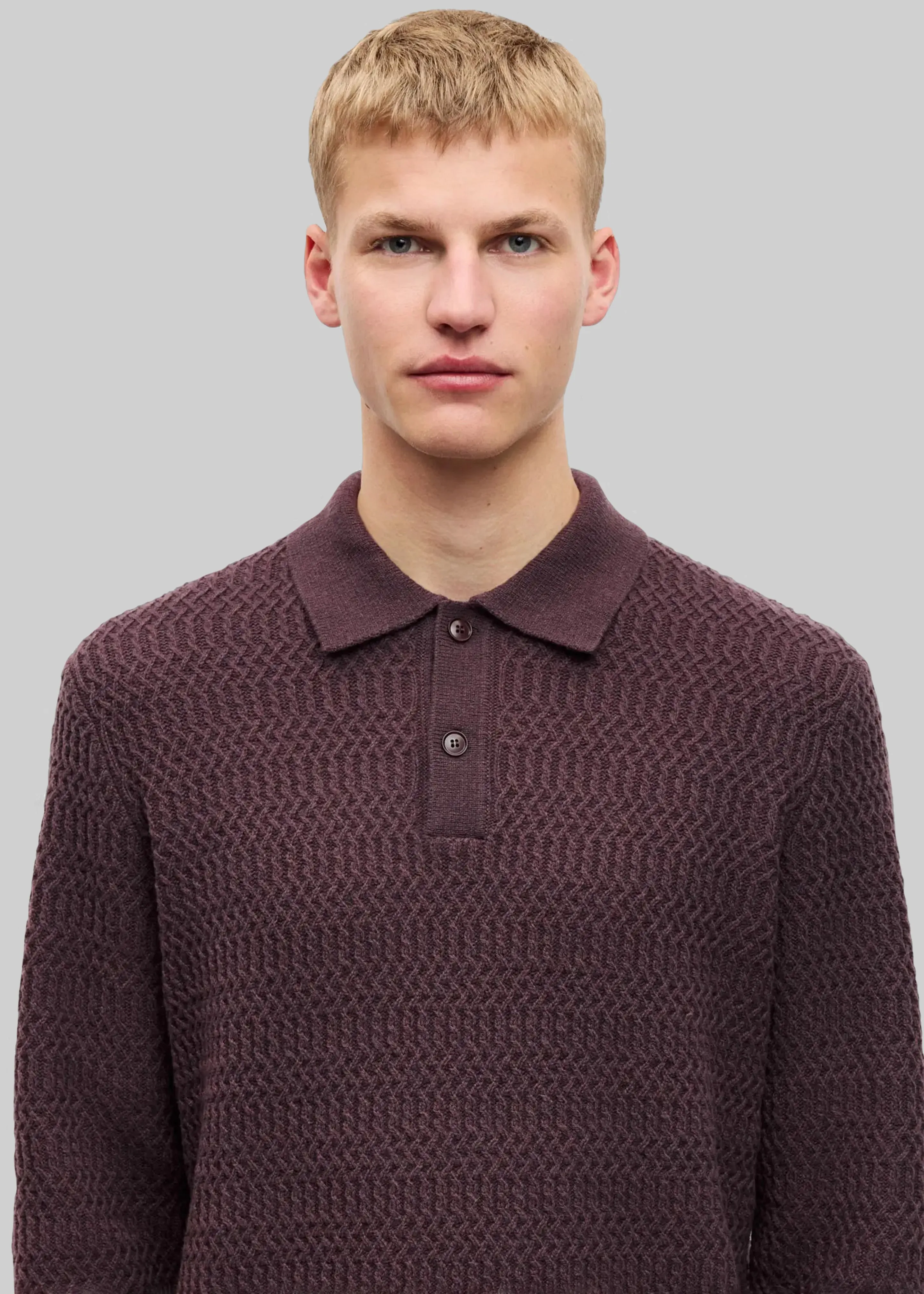 Samsøe Samsøe Sacaiden Polo - Raisin sold by Frankie Shop product image thumbnail 3