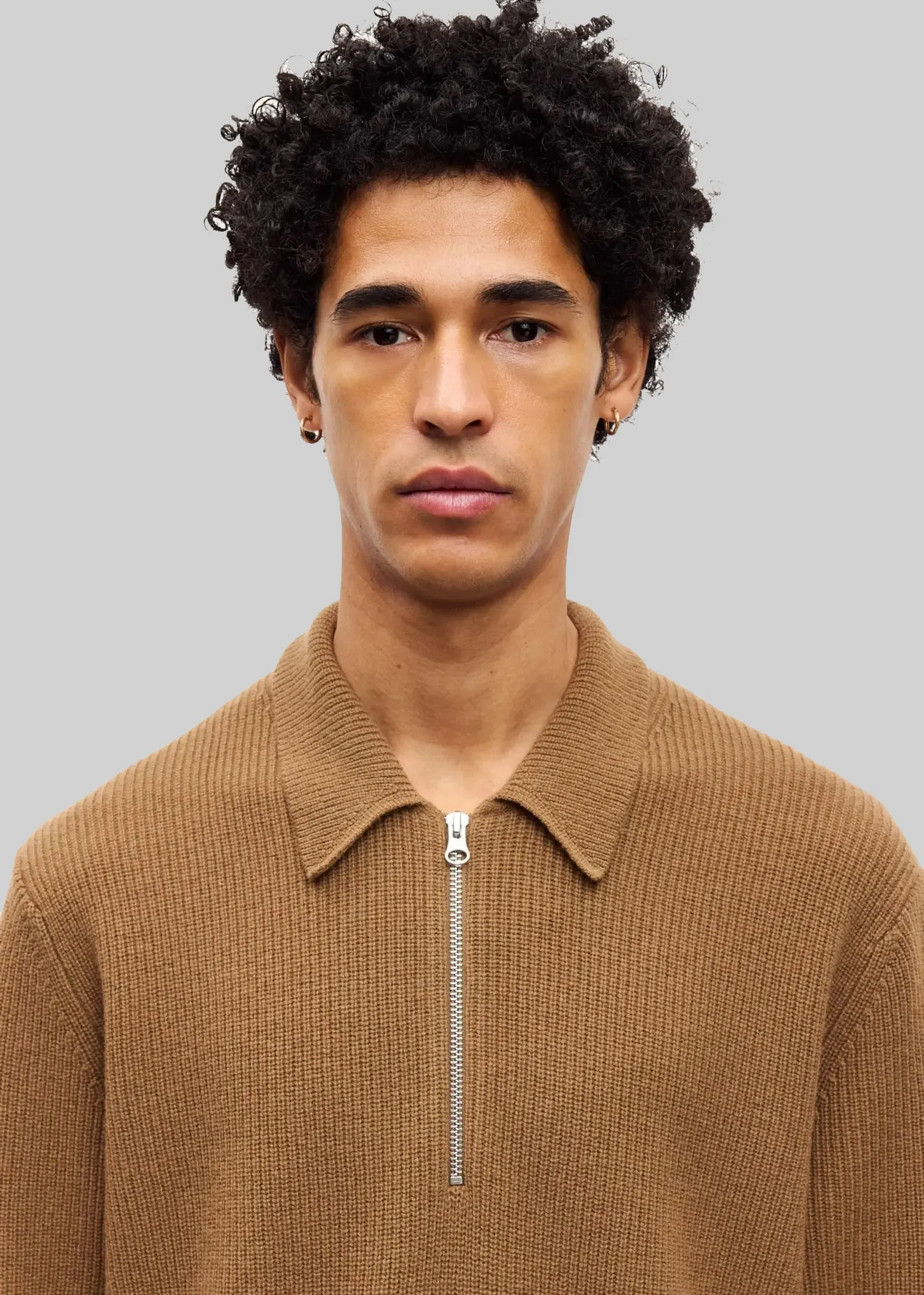 Samsøe Samsøe Saisaks Hz Polo - Otter sold by Frankie Shop product image thumbnail 2