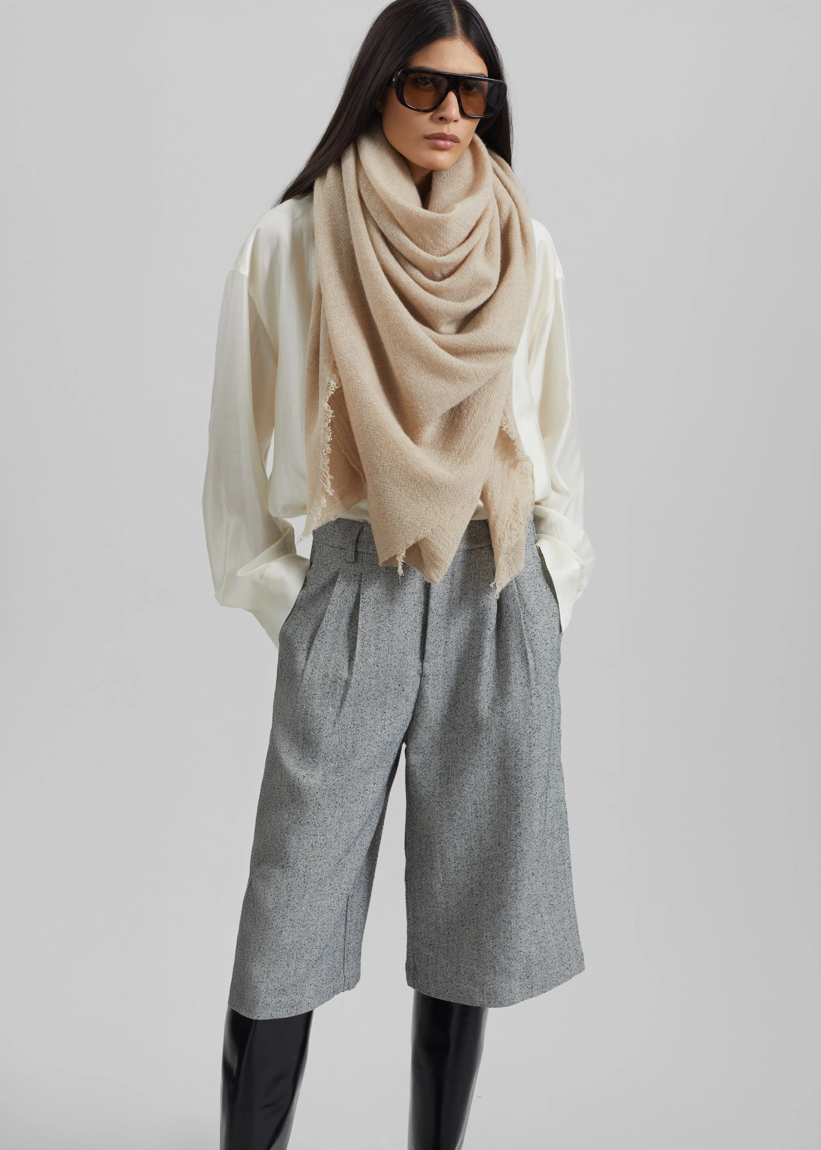 Solnak Scarf - Sand sold by Frankie Shop product image thumbnail 3