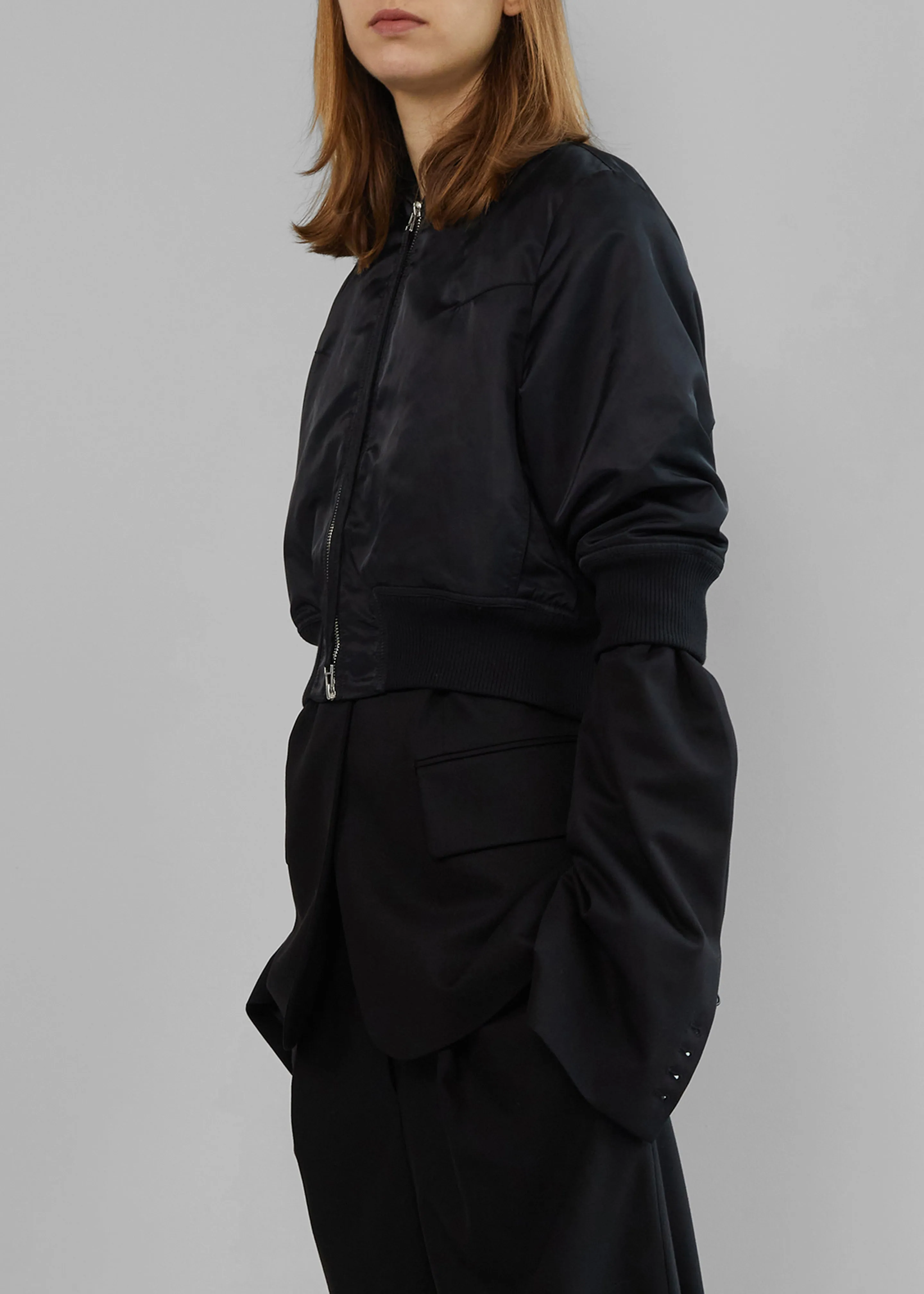 Low Classic Miniature Jacket - Black sold by Frankie Shop product image thumbnail 5