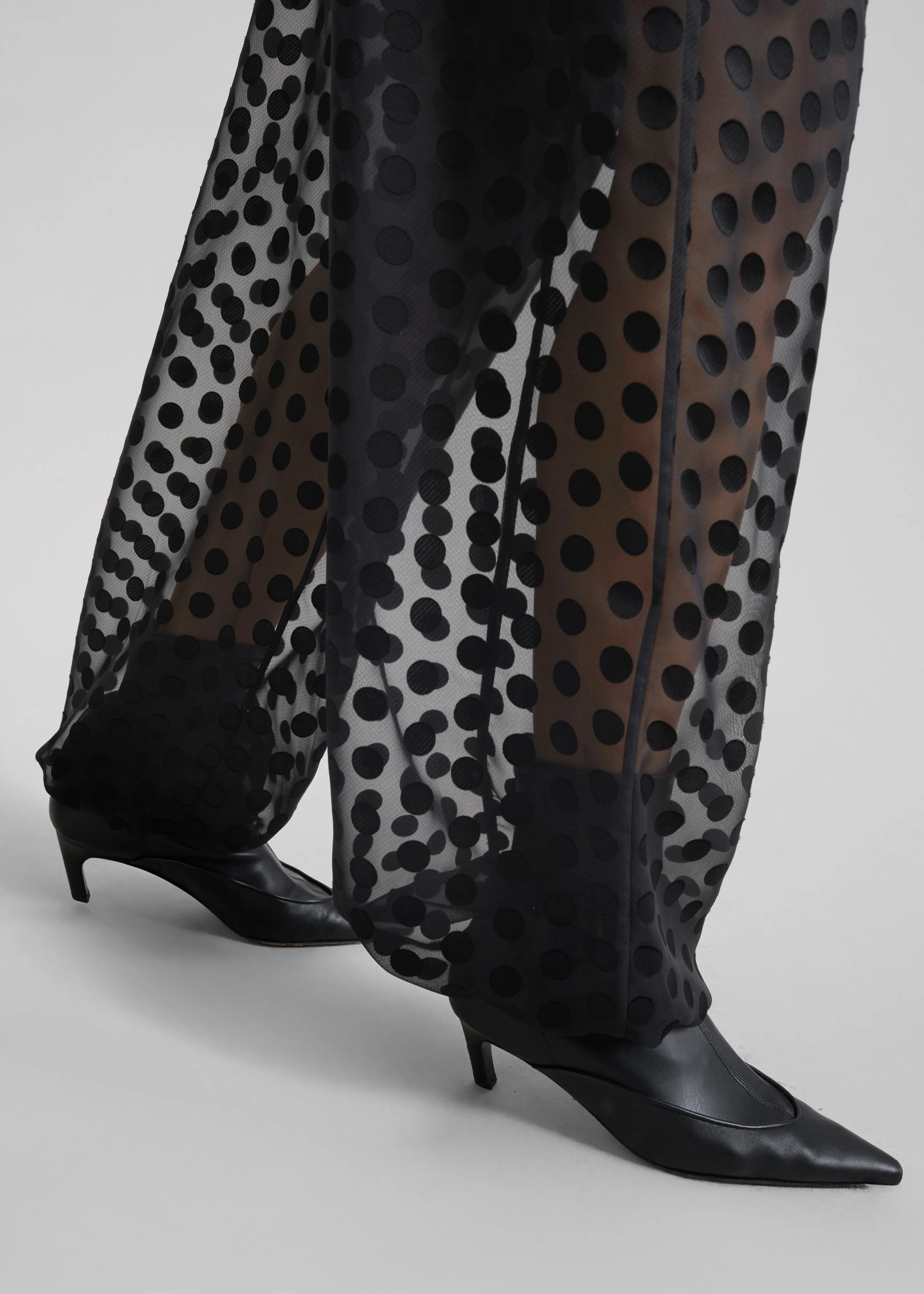 Orissa Sheer Balloon Pants - Black Polka Dot sold by Frankie Shop product image thumbnail 5