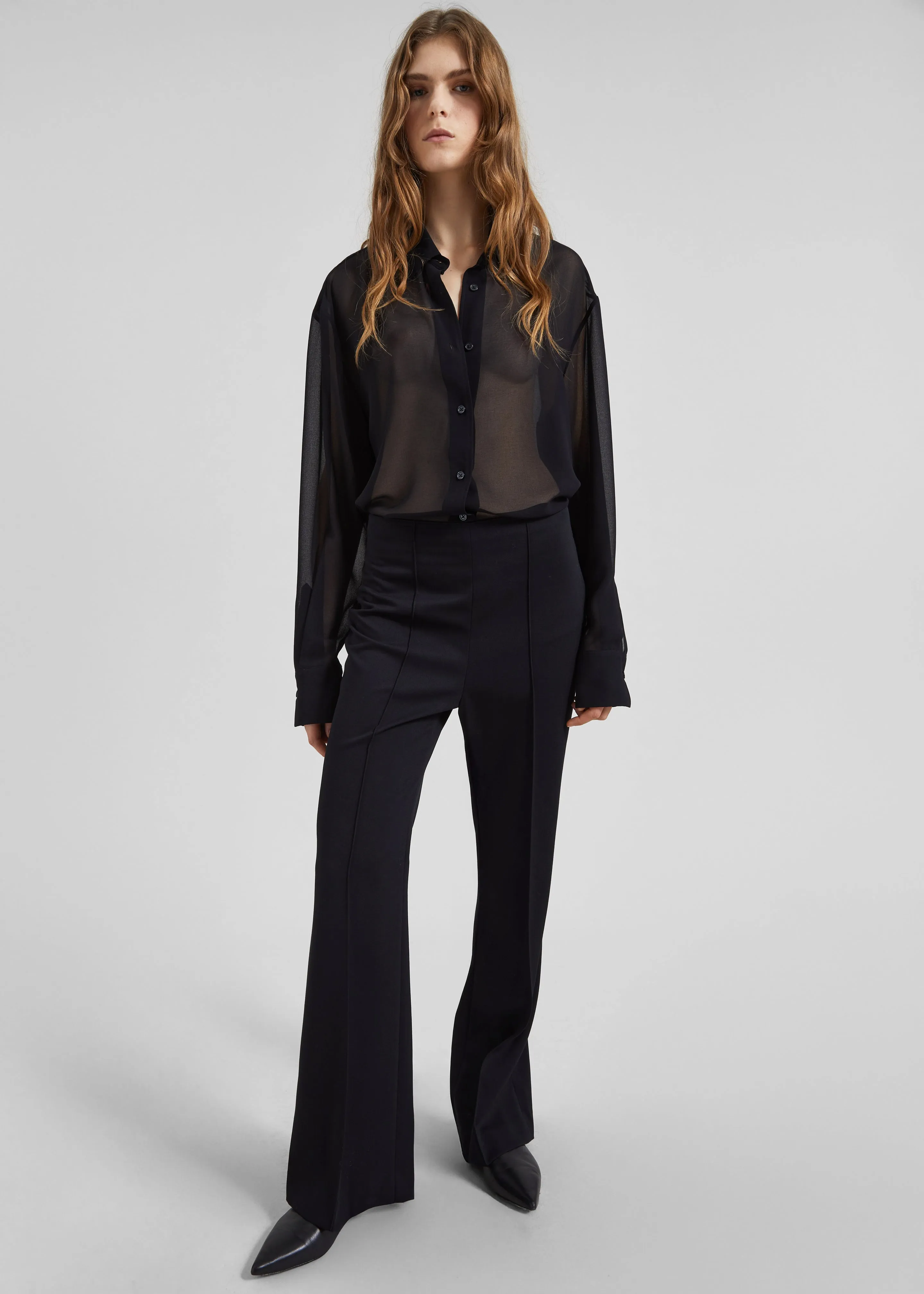 Dorotea Flared Pants - Black sold by Frankie Shop product image thumbnail 3