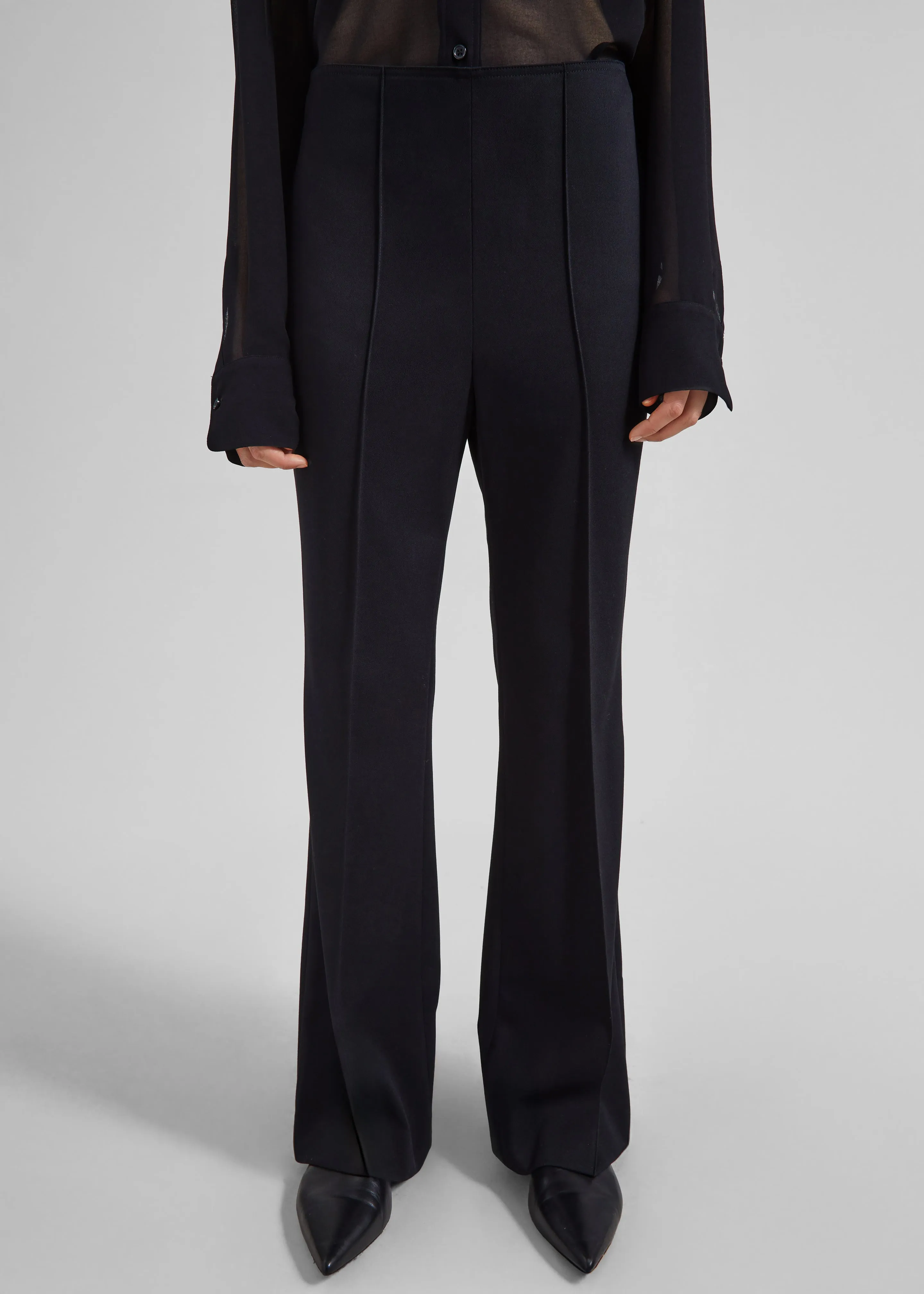 Dorotea Flared Pants - Black sold by Frankie Shop product image thumbnail 4