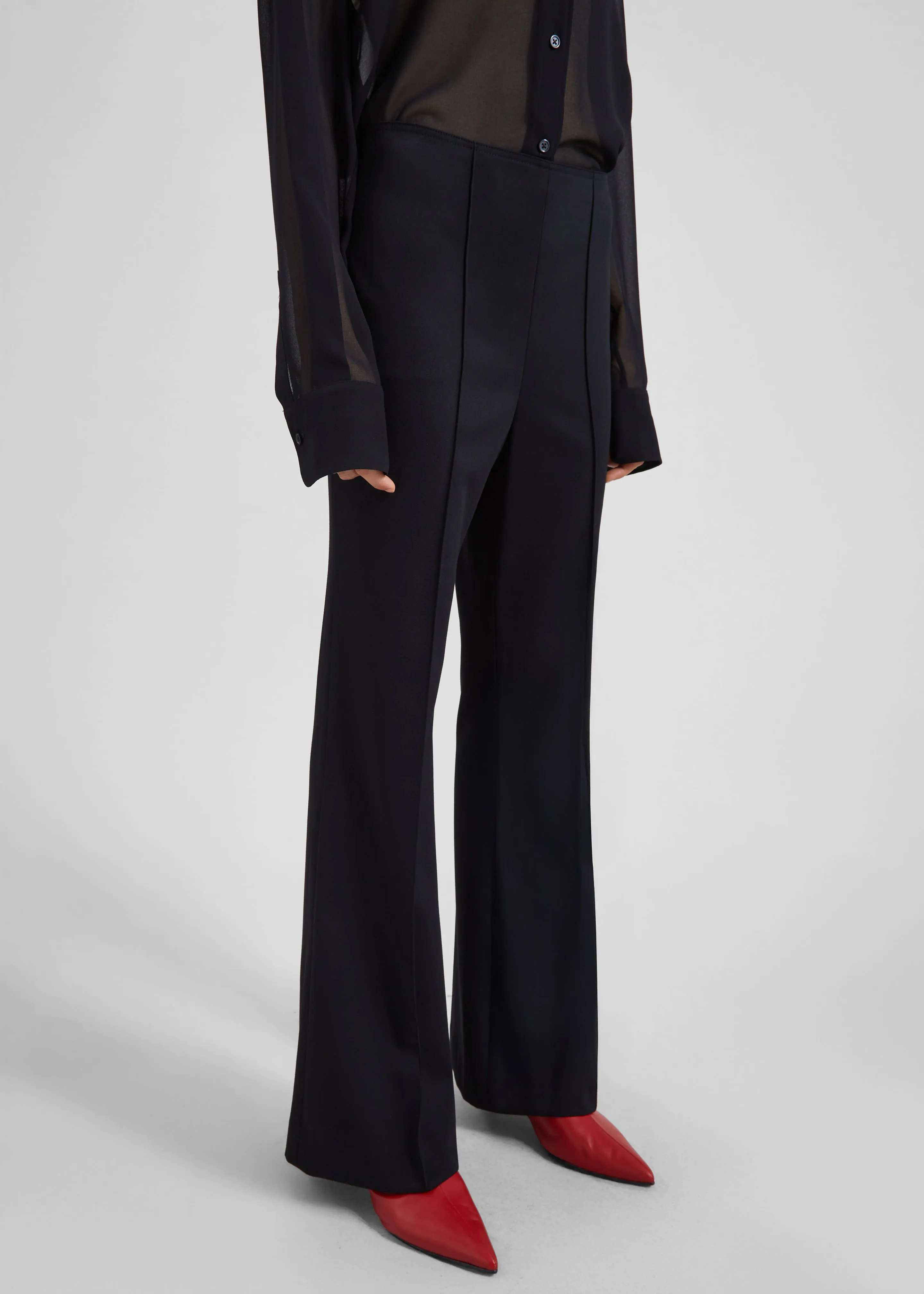 Dorotea Flared Pants - Black sold by Frankie Shop product image thumbnail 2