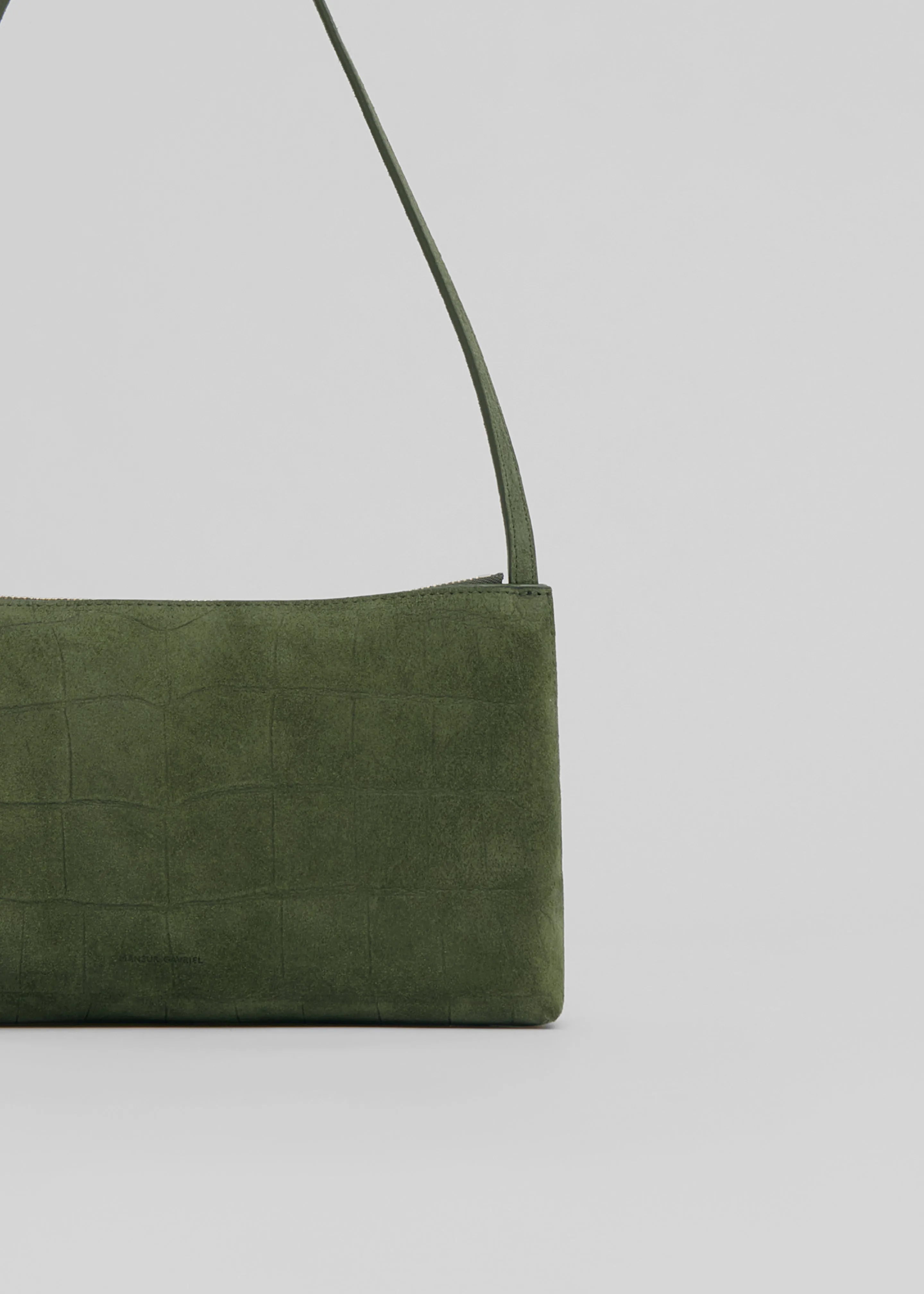 Mansur Gavriel Gaia Shoulder Bag - Moss sold by Frankie Shop product image thumbnail 2