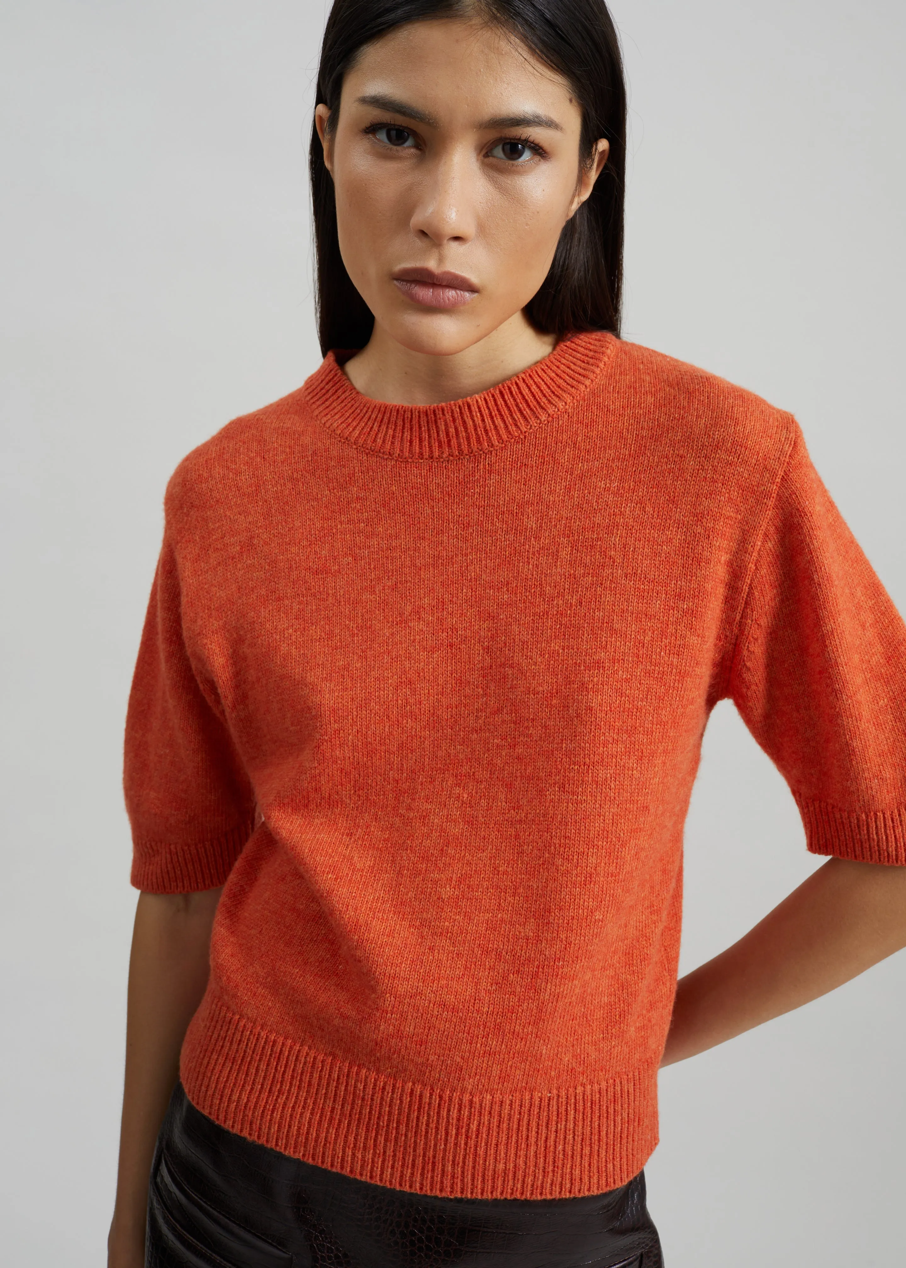 Zoersel Knit Top - Orange sold by Frankie Shop product image thumbnail 2
