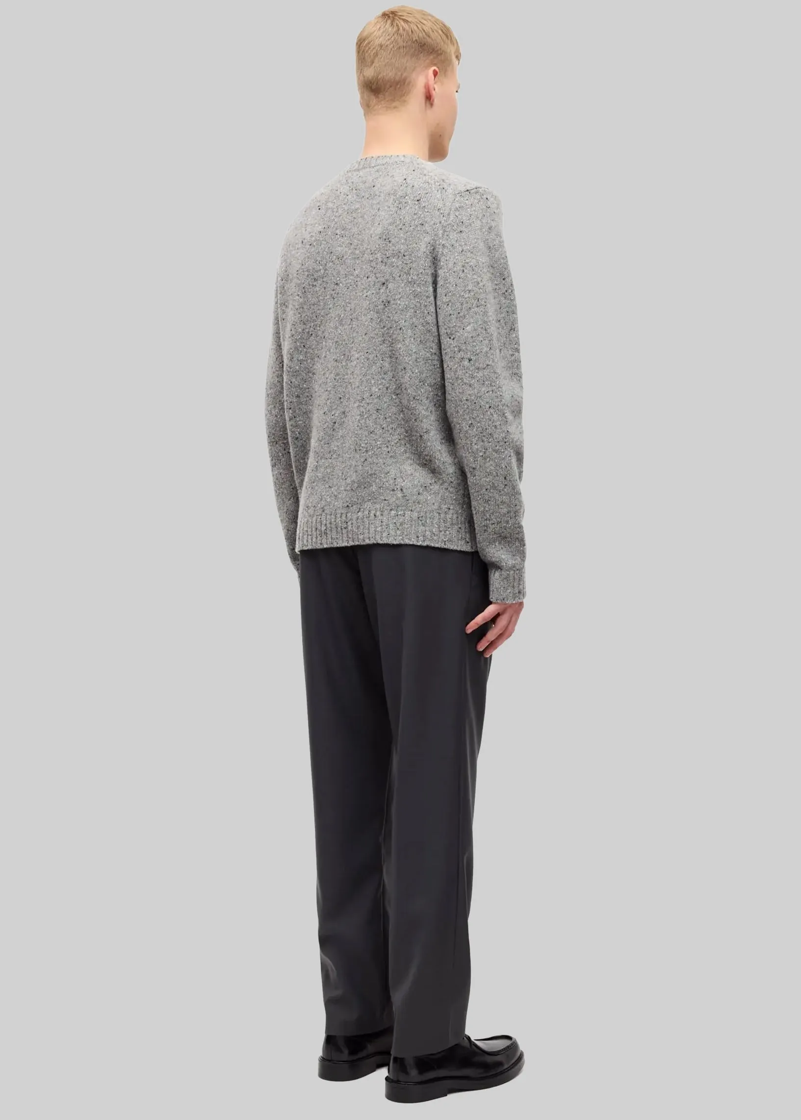 Samsøe Samsøe Sanataniel Sweater - Grey Melange sold by Frankie Shop product image thumbnail 5