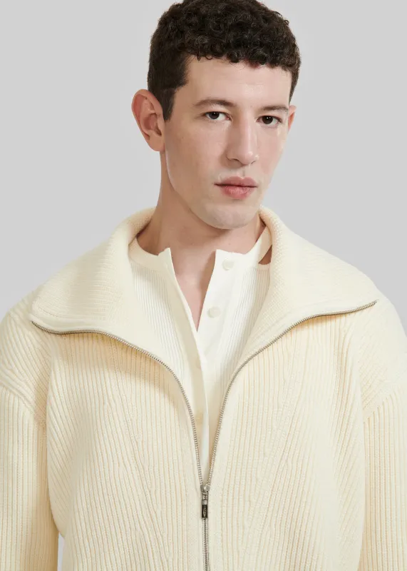 Louis Gabriel Nouchi Trucker Jumper - Bone sold by Frankie Shop