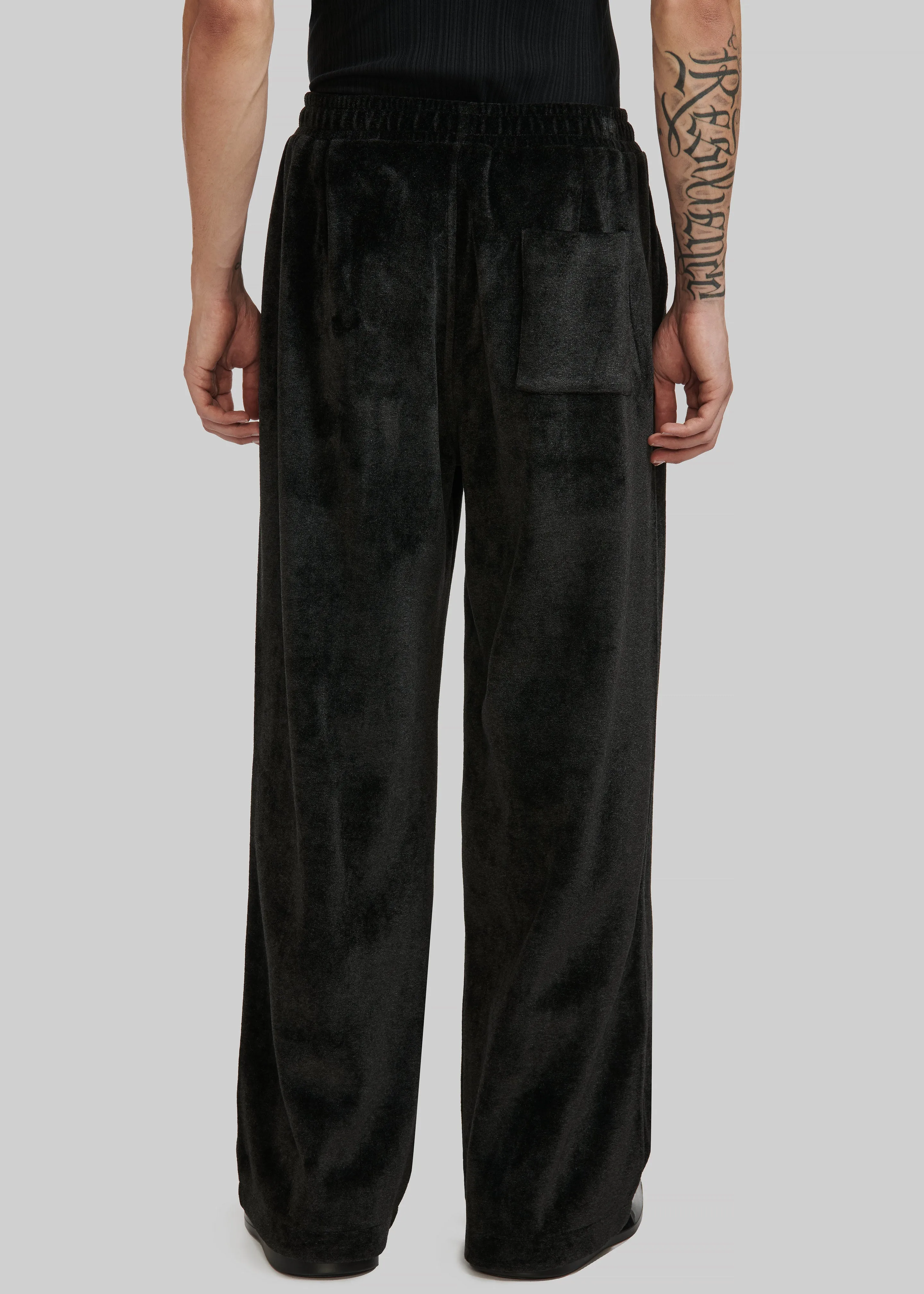 Louis Gabriel Nouchi Large Trousers With Pleats - Anthracite sold by Frankie Shop product image thumbnail 4