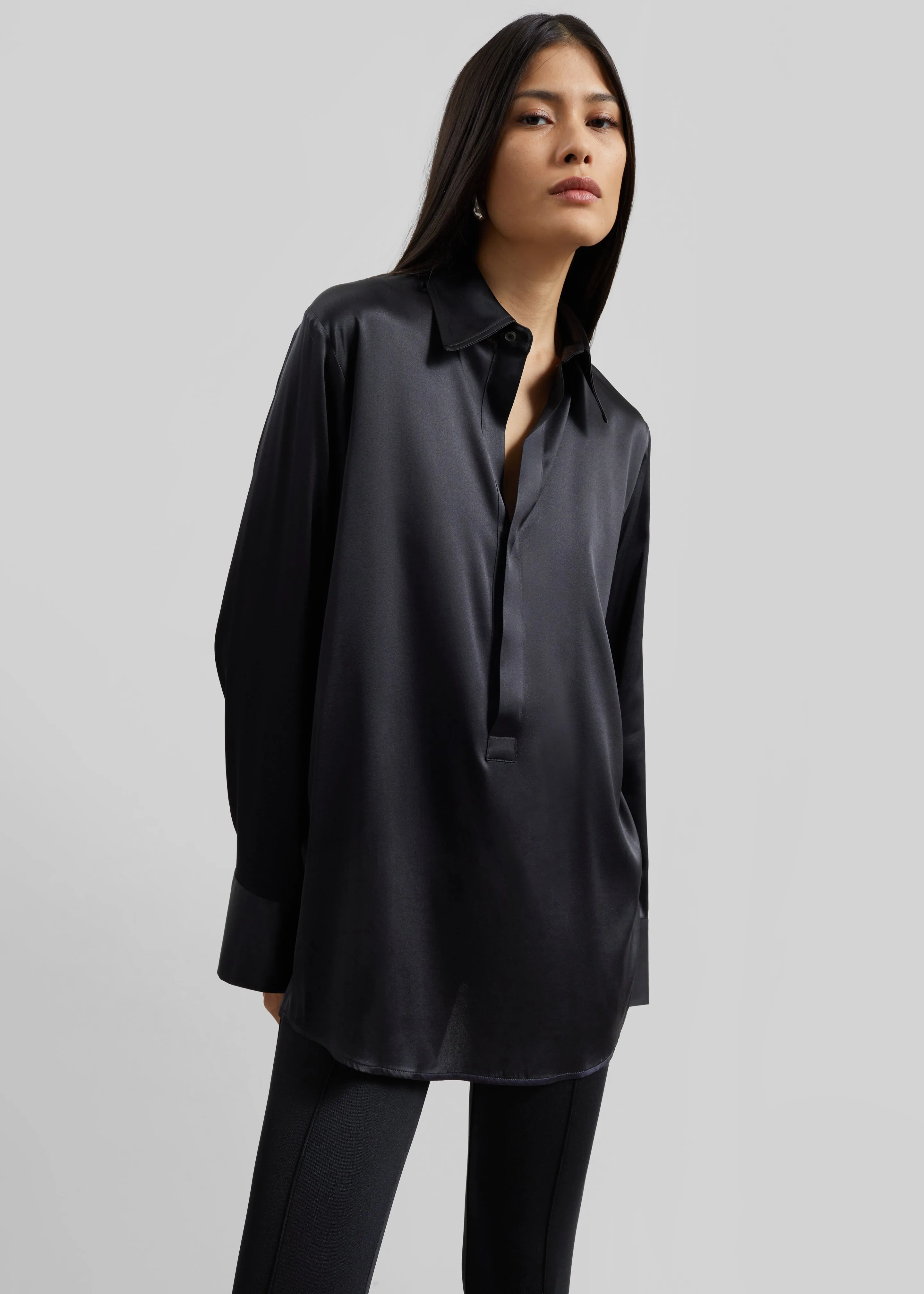 Covert Polo Shirt - Black sold by Frankie Shop product image thumbnail 5
