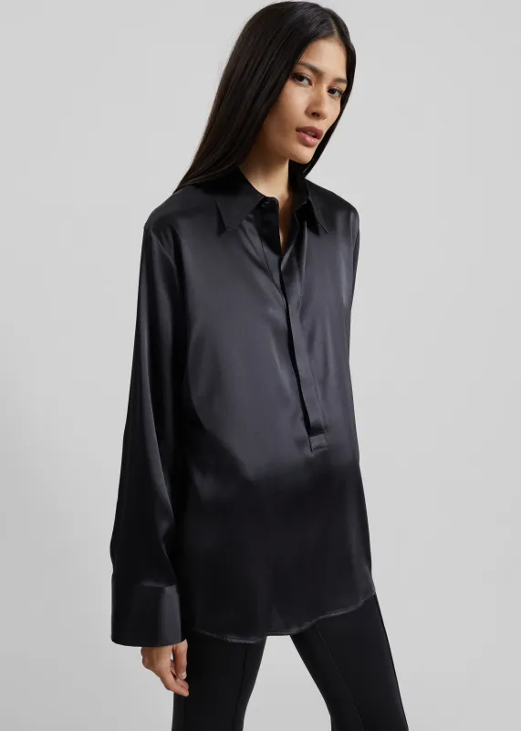 Covert Polo Shirt - Black sold by Frankie Shop