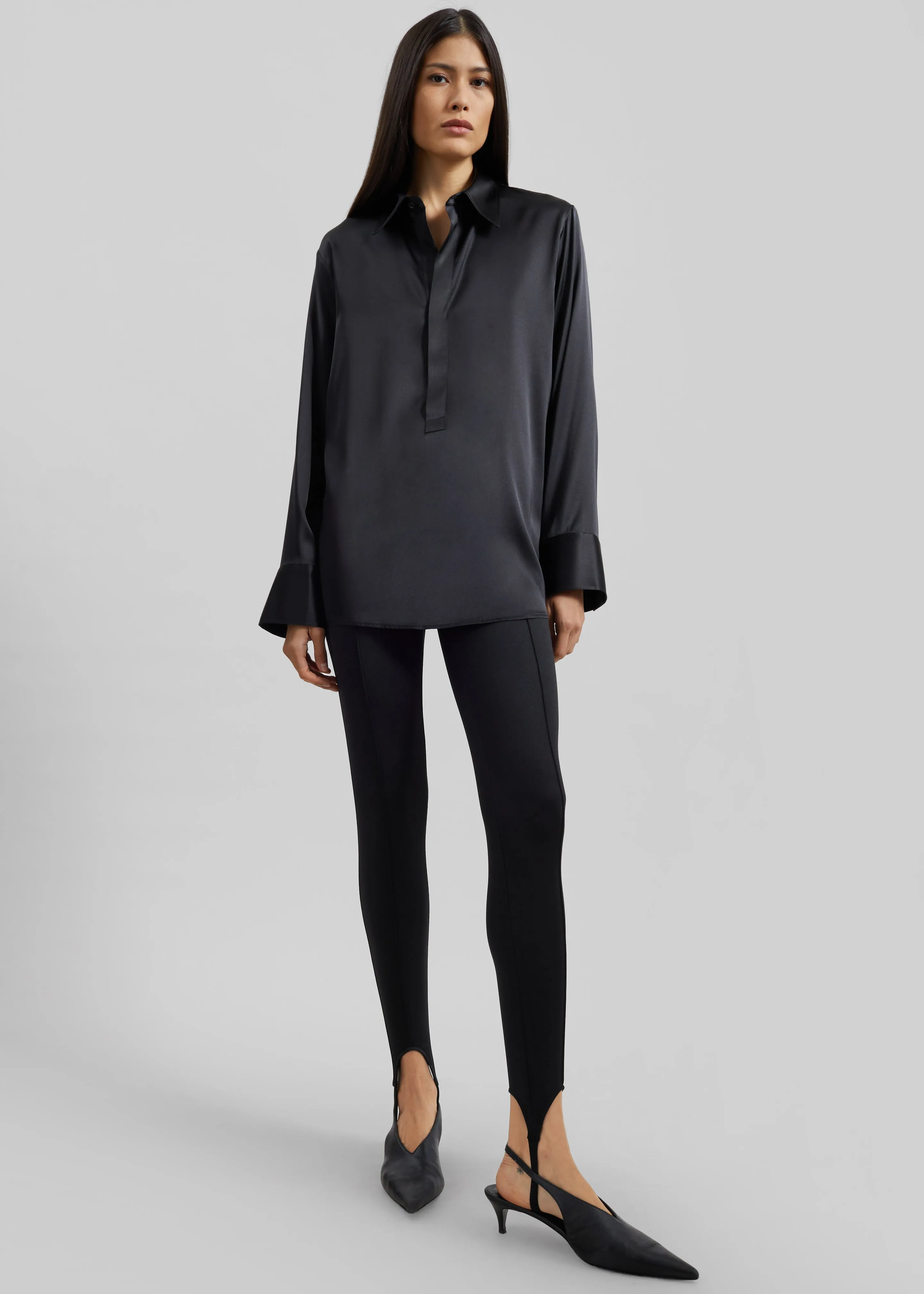 Covert Polo Shirt - Black sold by Frankie Shop product image thumbnail 2