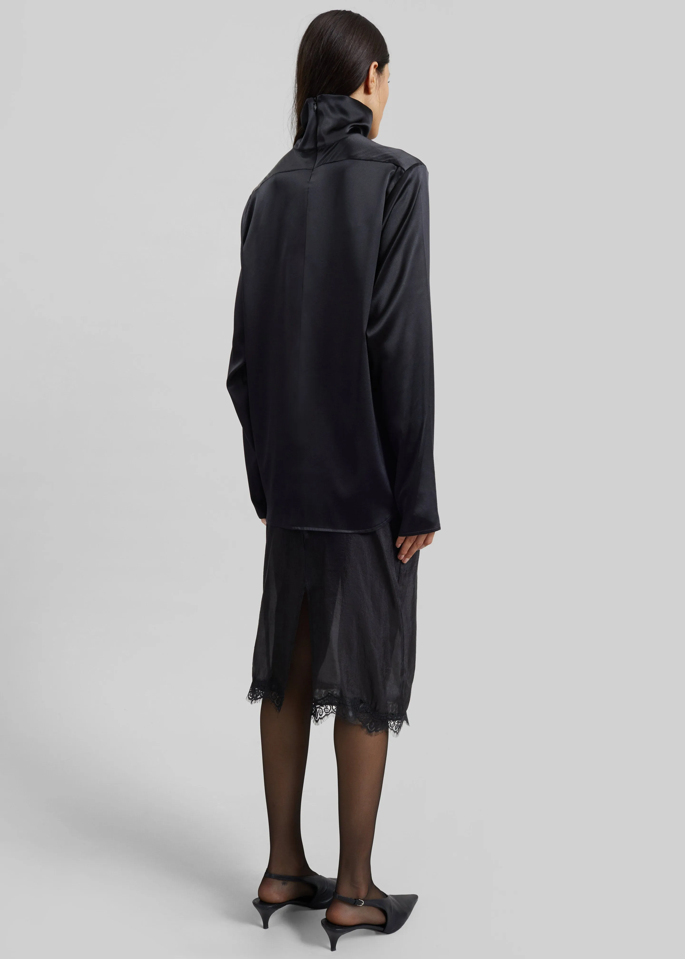 Covert Turtleneck Shirt - Black sold by Frankie Shop product image thumbnail 5