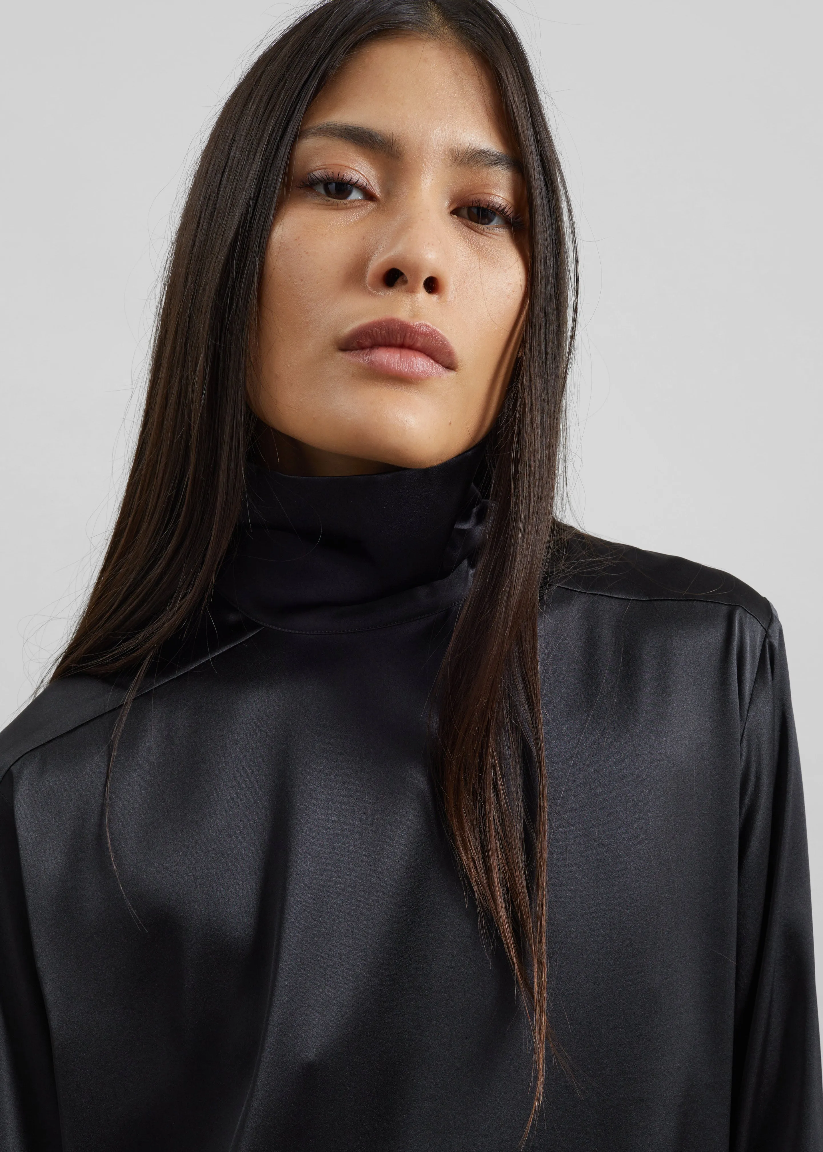 Covert Turtleneck Shirt - Black sold by Frankie Shop product image thumbnail 3