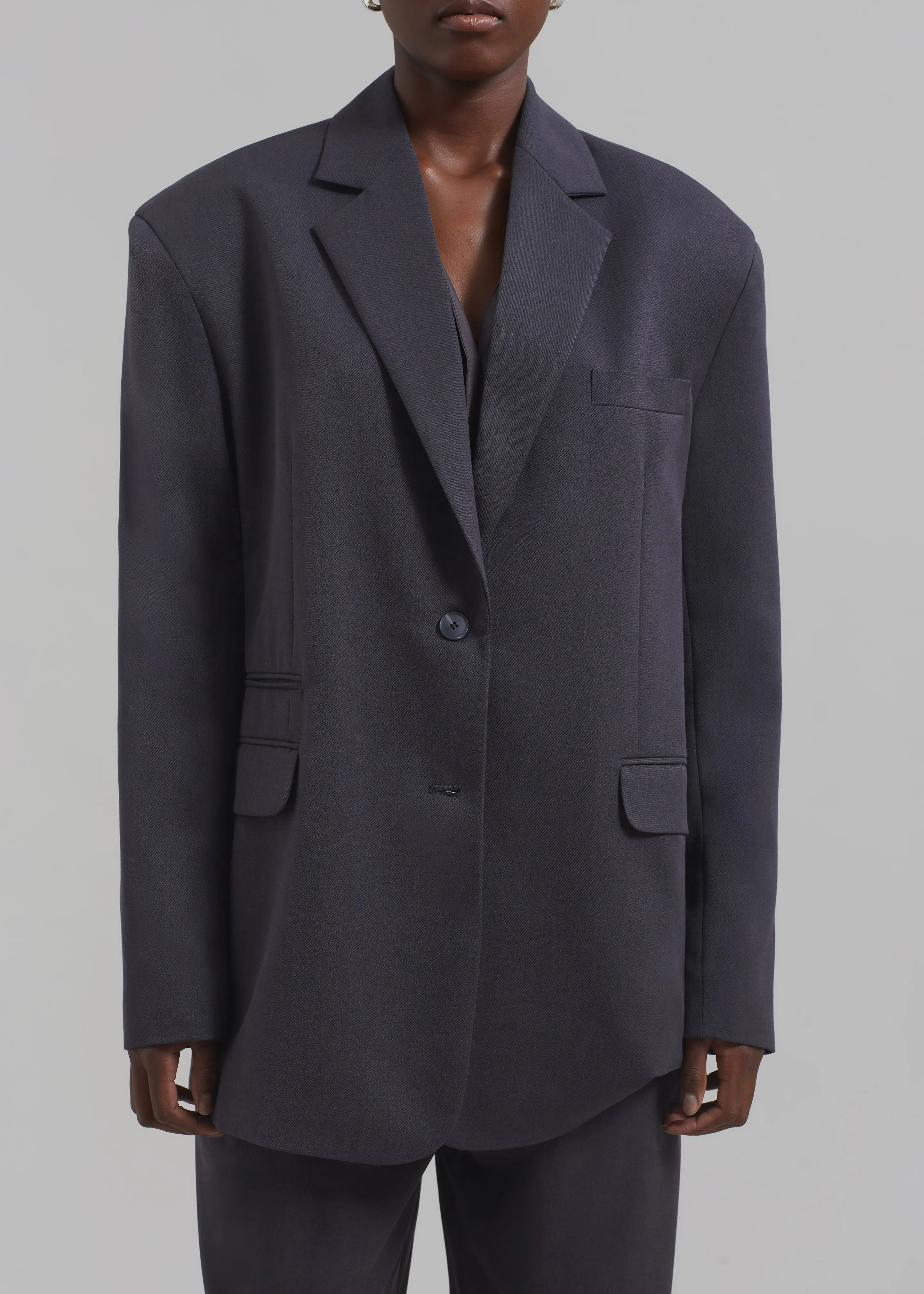 Wilma Blazer - Charcoal sold by Frankie Shop product image thumbnail 4